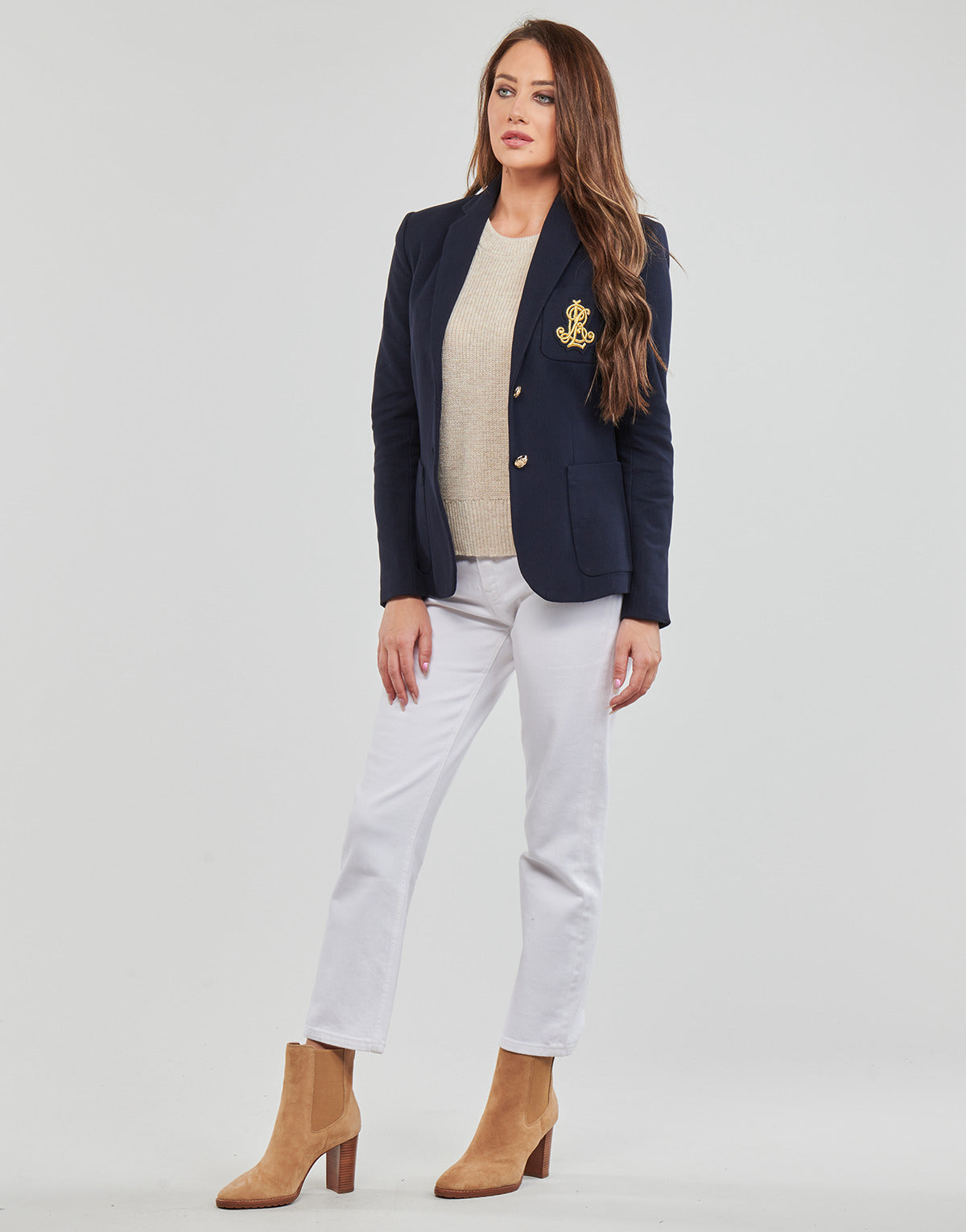 Giacca Donna Lauren Ralph Lauren  ANFISA-LINED JACKET  Marine