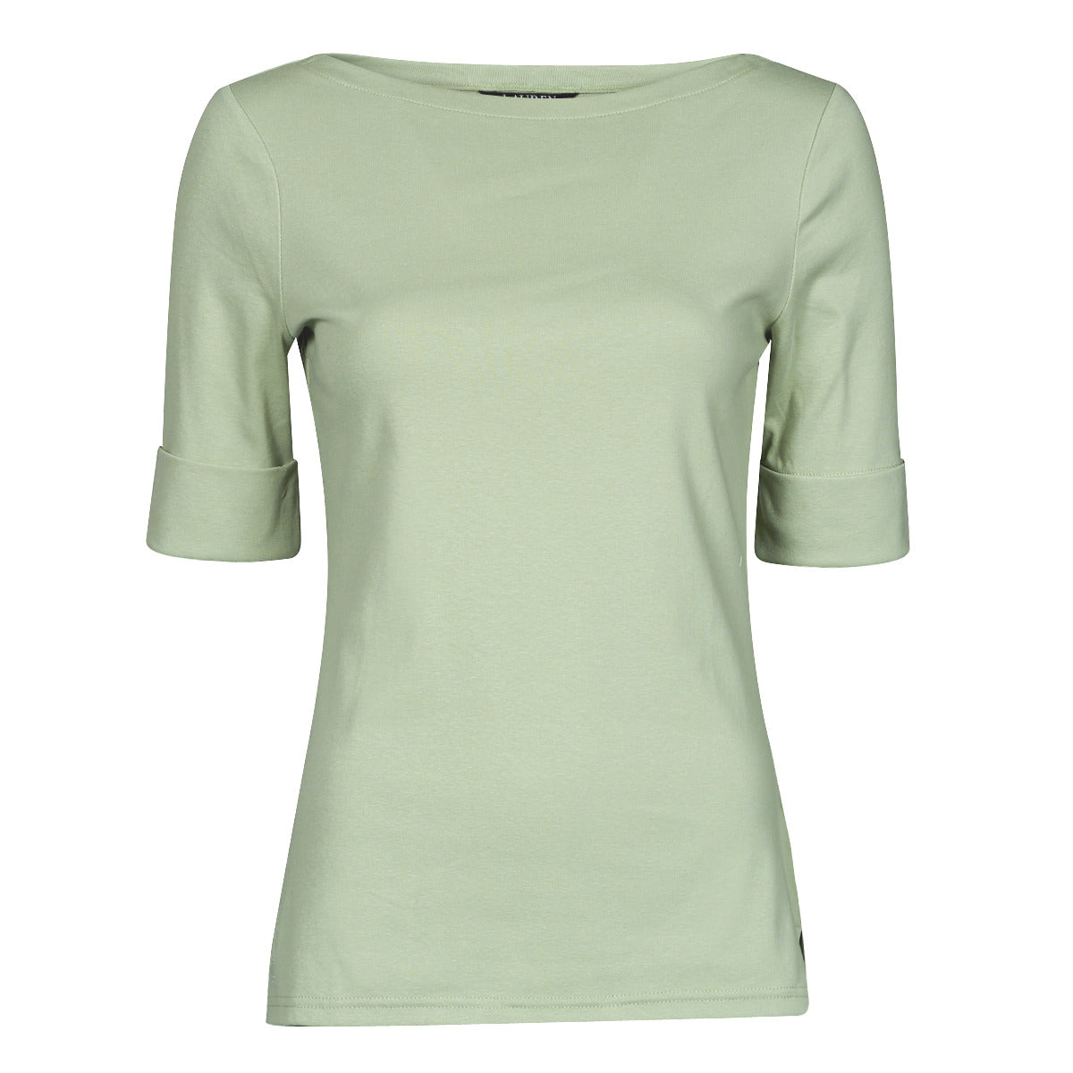 T-shirts a maniche lunghe Donna Lauren Ralph Lauren  JUDY-ELBOW SLEEVE-KNIT  Verde