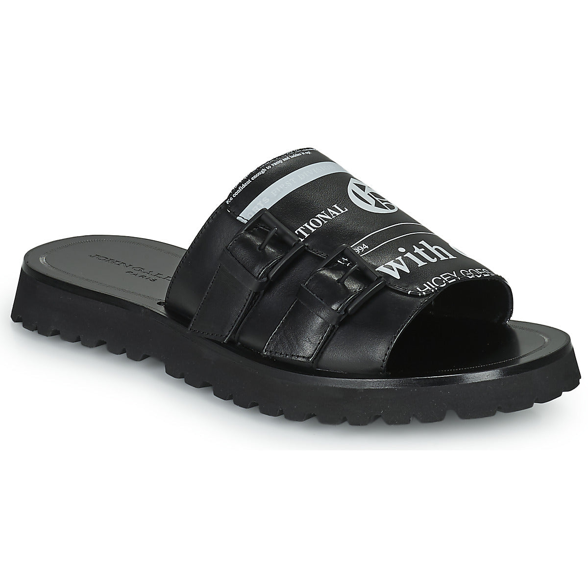 Sandali Uomo John Galliano SAND Nero