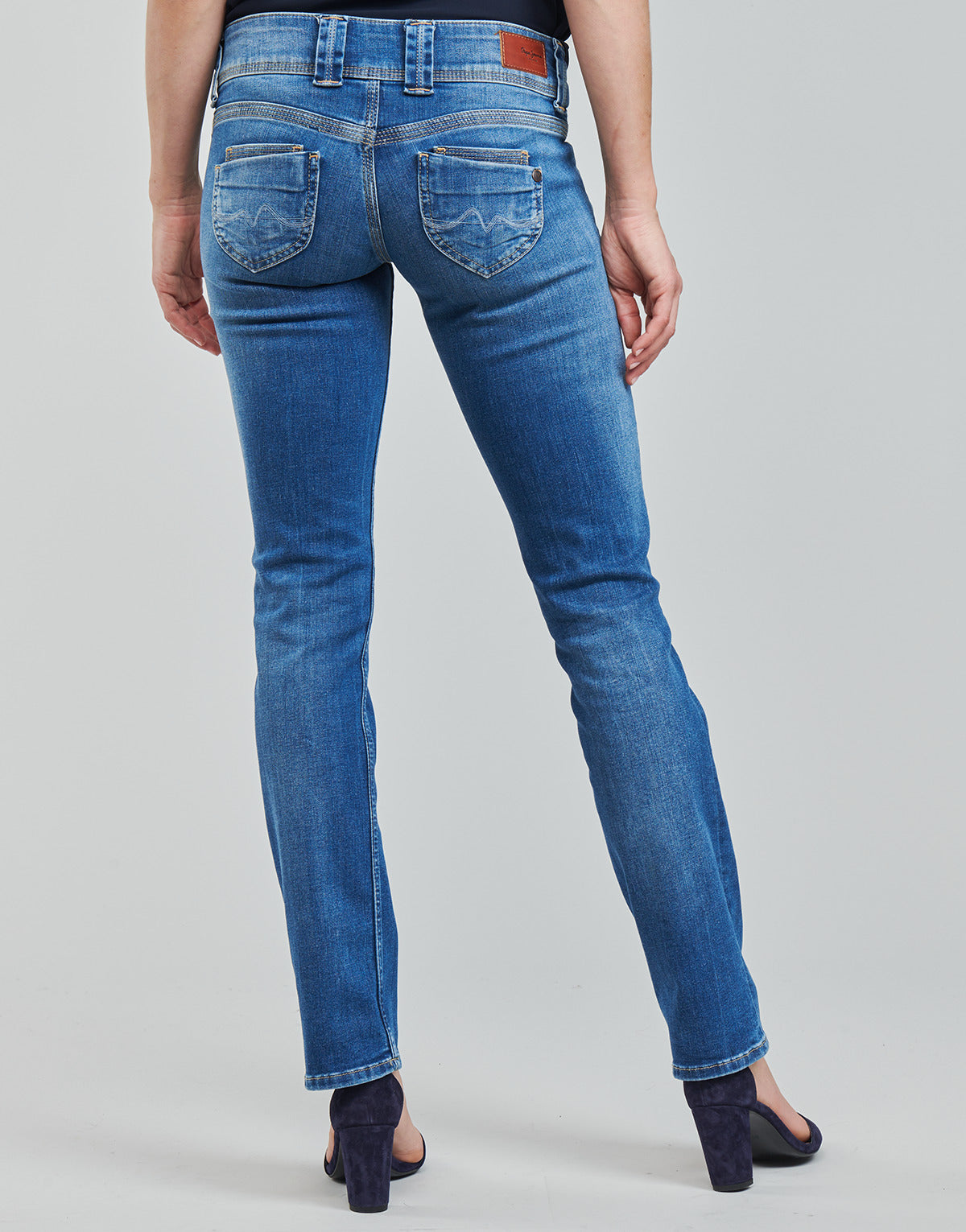 Jeans Donna Pepe jeans  VENUS  Blu