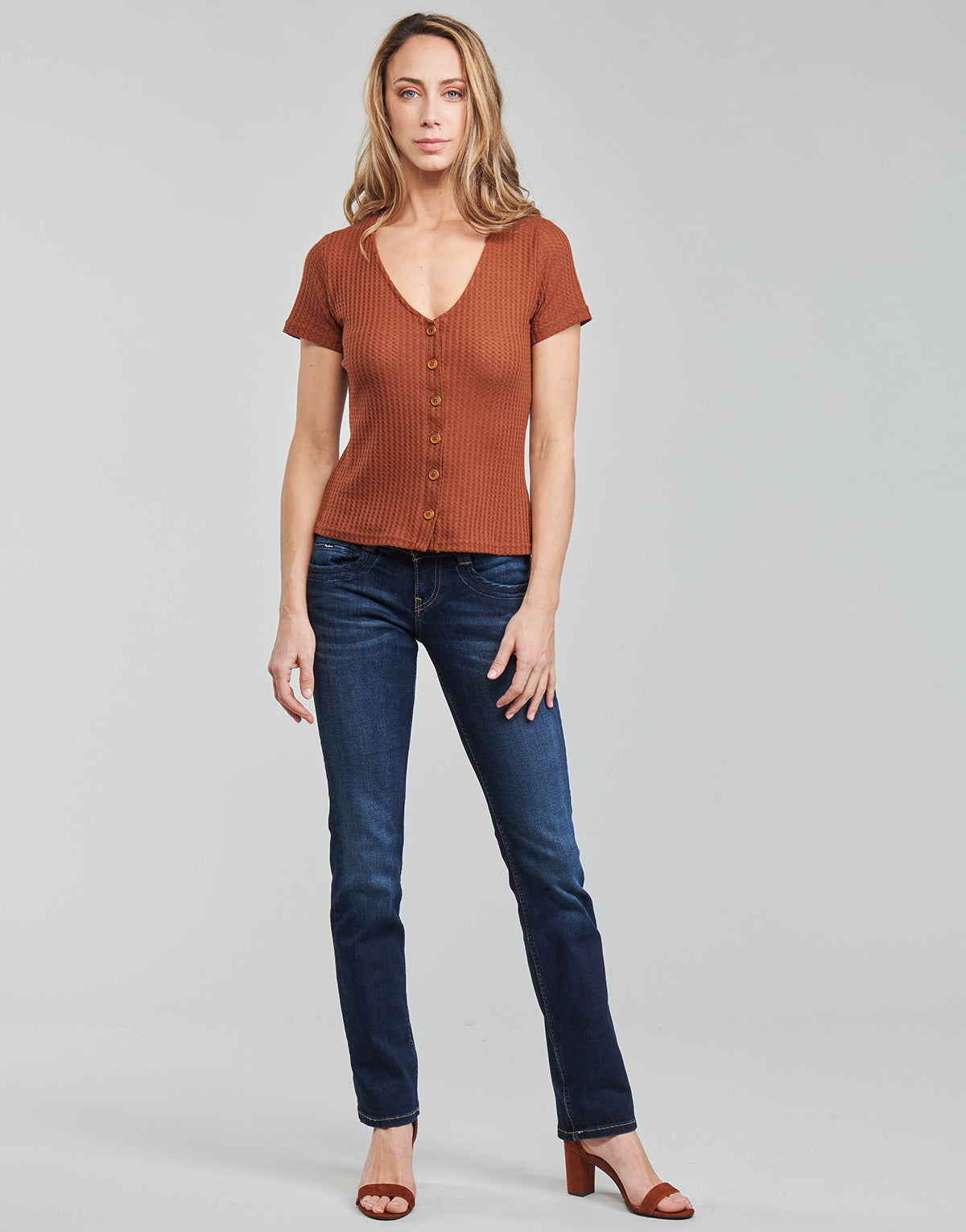 Jeans Donna Pepe jeans GEN Blu