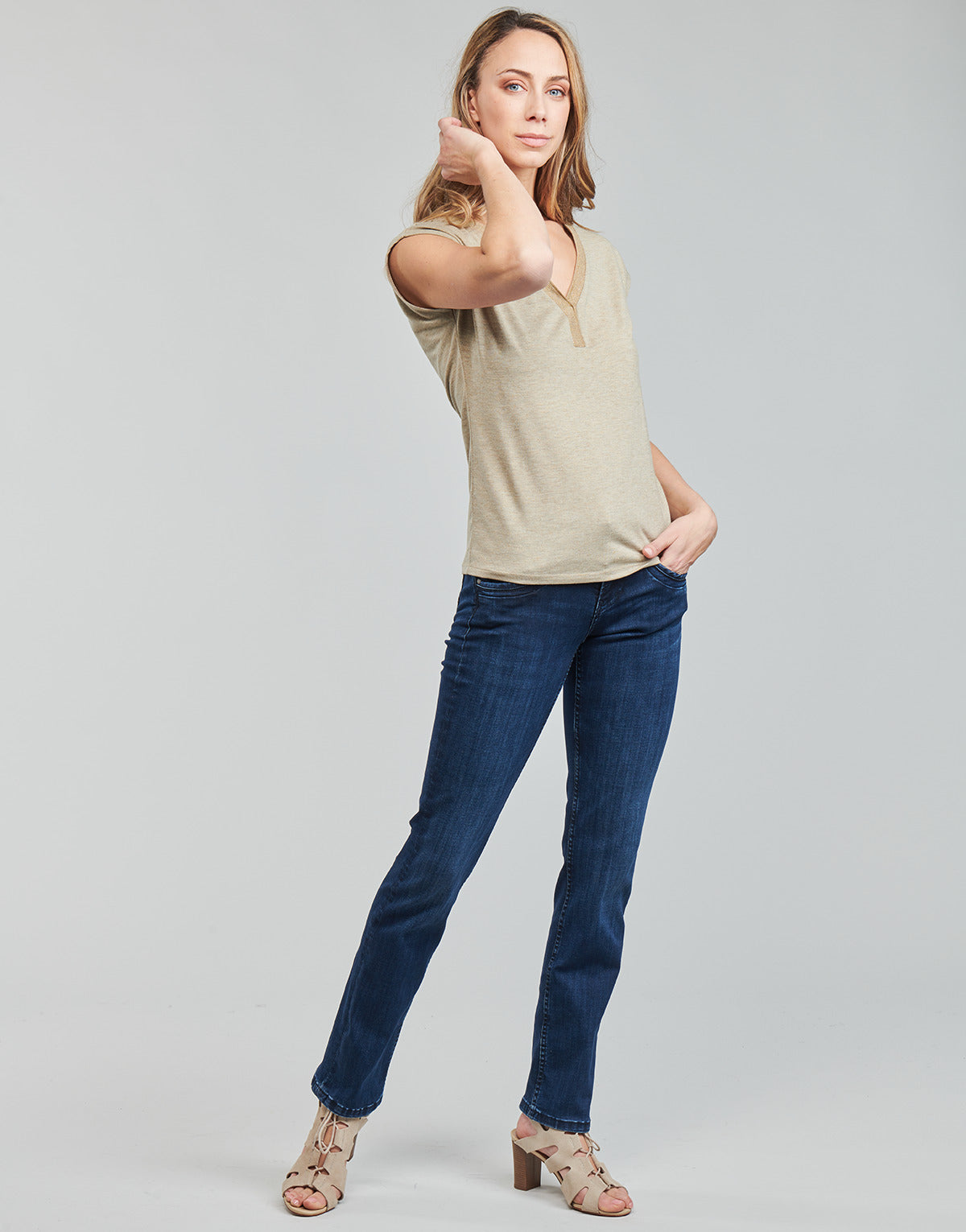 Jeans Donna Pepe jeans GEN Blu