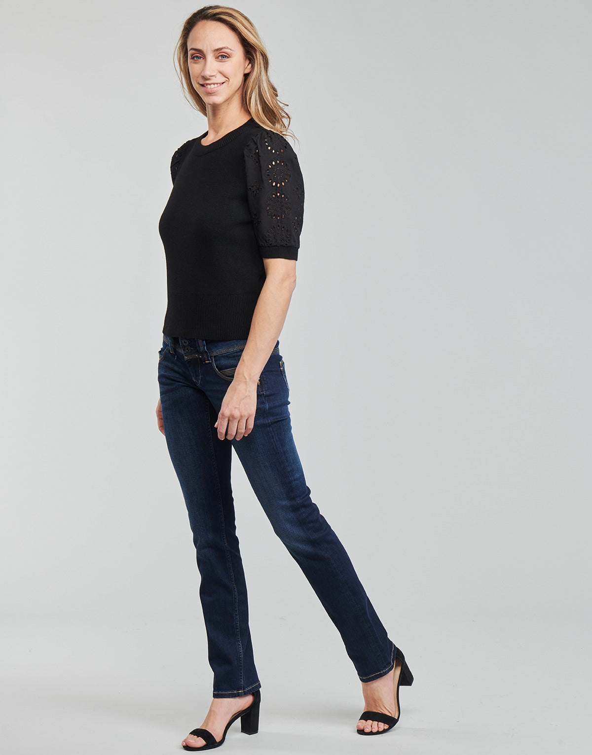 Jeans Donna Pepe jeans  VENUS  Blu