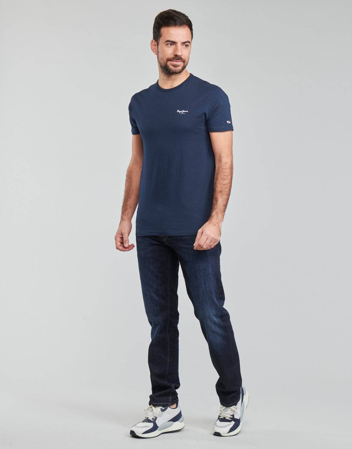 T-shirt Uomo Pepe jeans ORIGINAL BASIC NOS Blu