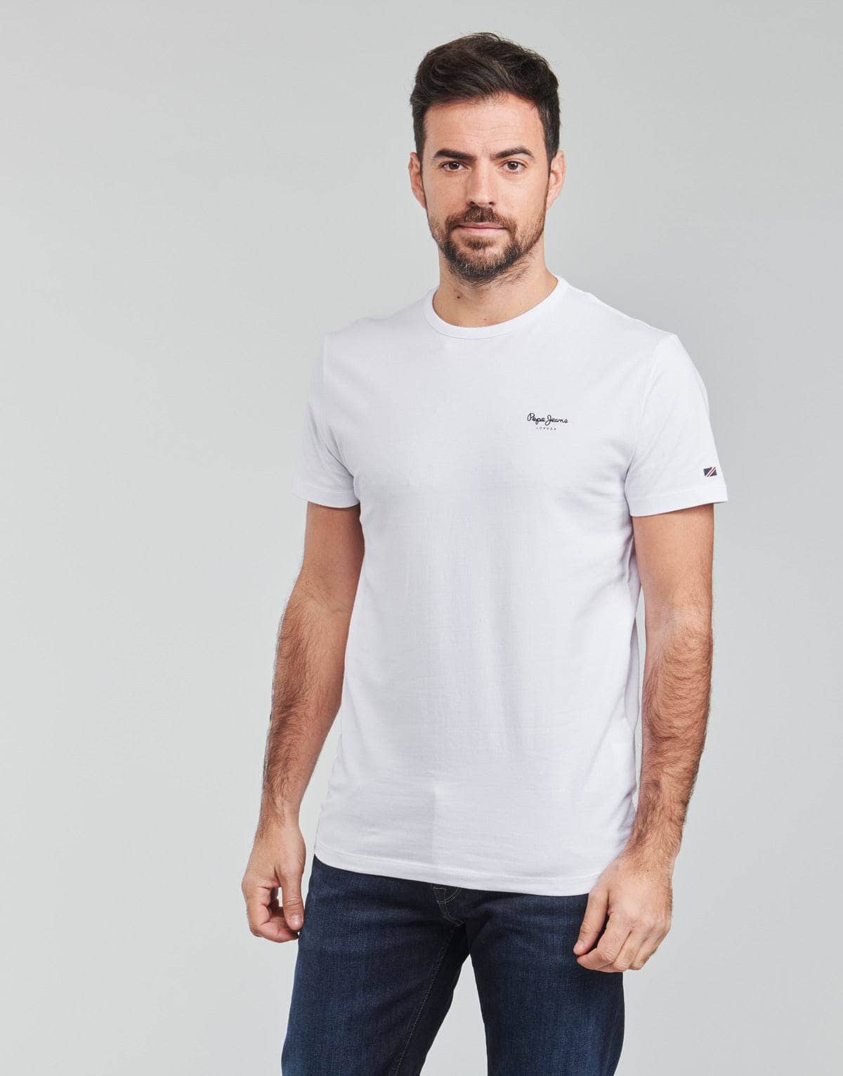 T-shirt Uomo Pepe jeans ORIGINAL BASIC NOS Bianco