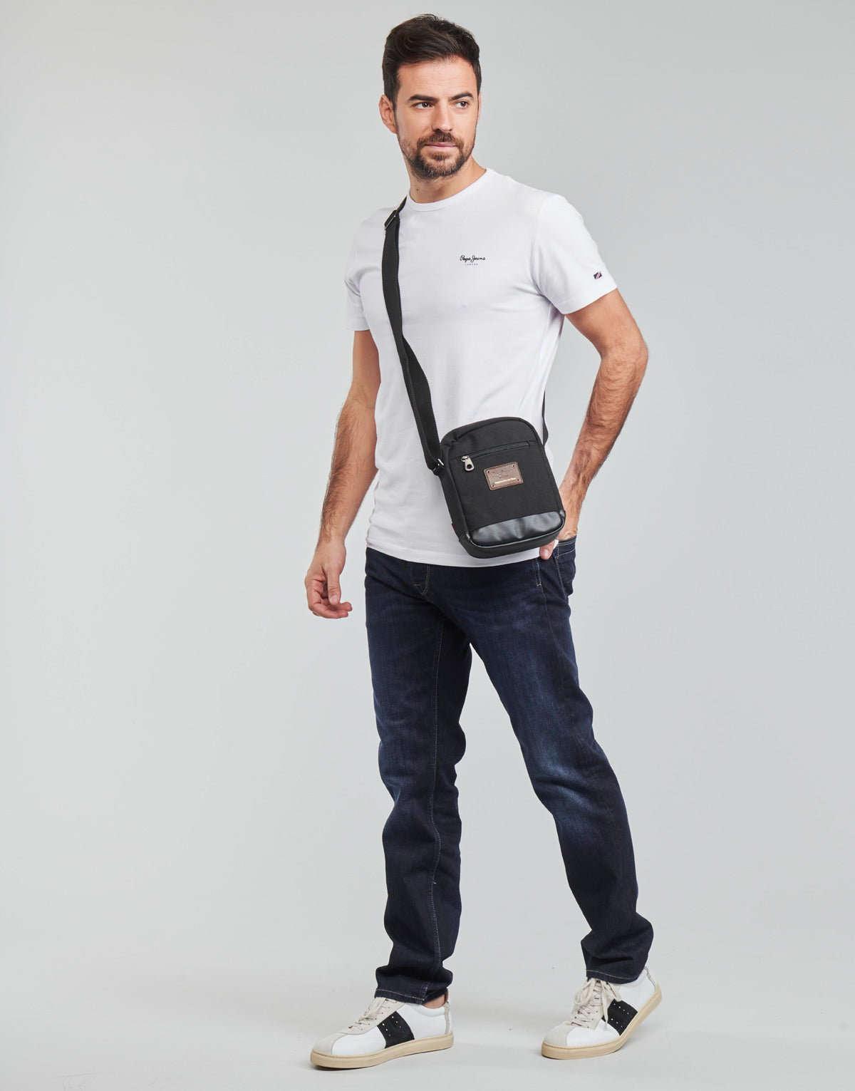 T-shirt Uomo Pepe jeans  ORIGINAL BASIC NOS  Bianco