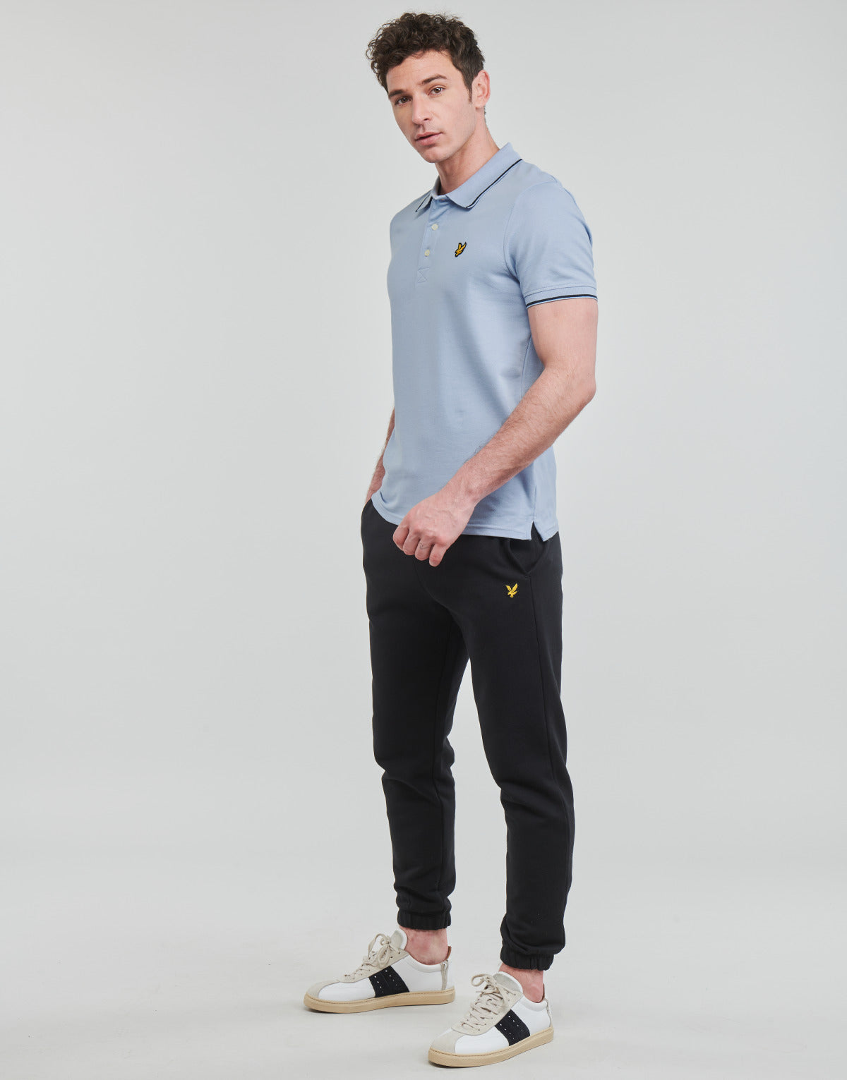 Pantaloni Sportivi Uomo Lyle & Scott  Slim Sweat Pant  Nero