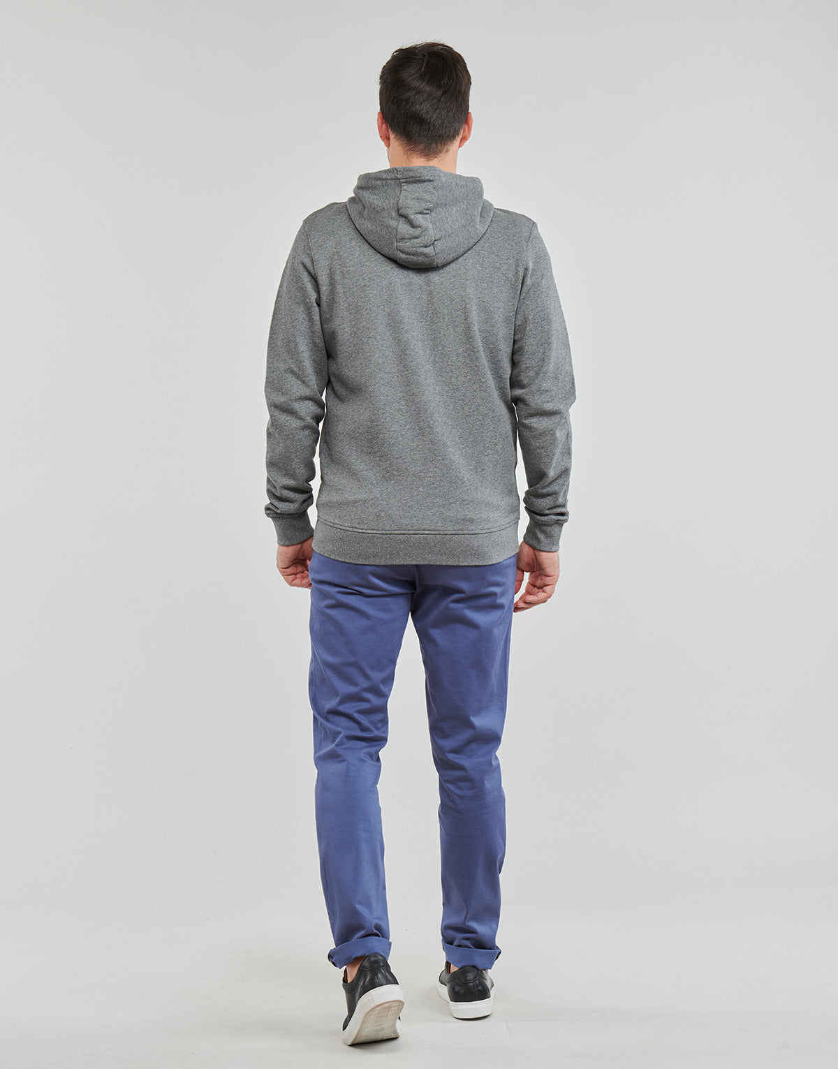 Felpa Uomo Lyle & Scott Zip Through Hoodie Grigio