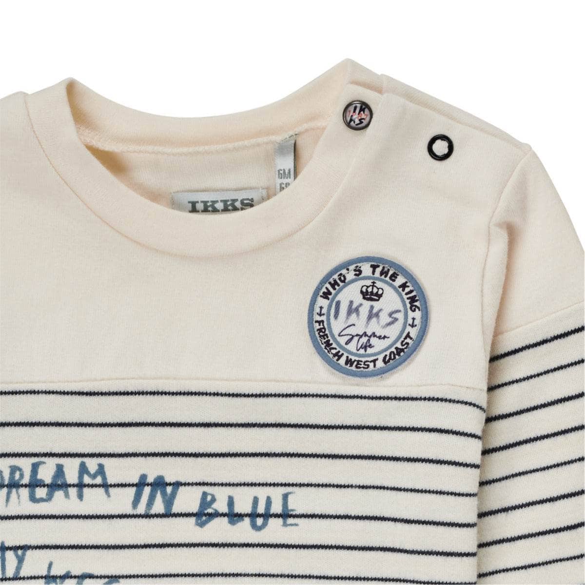 T-shirts a maniche lunghe ragazzo Ikks ECHANTILLO Multicolore