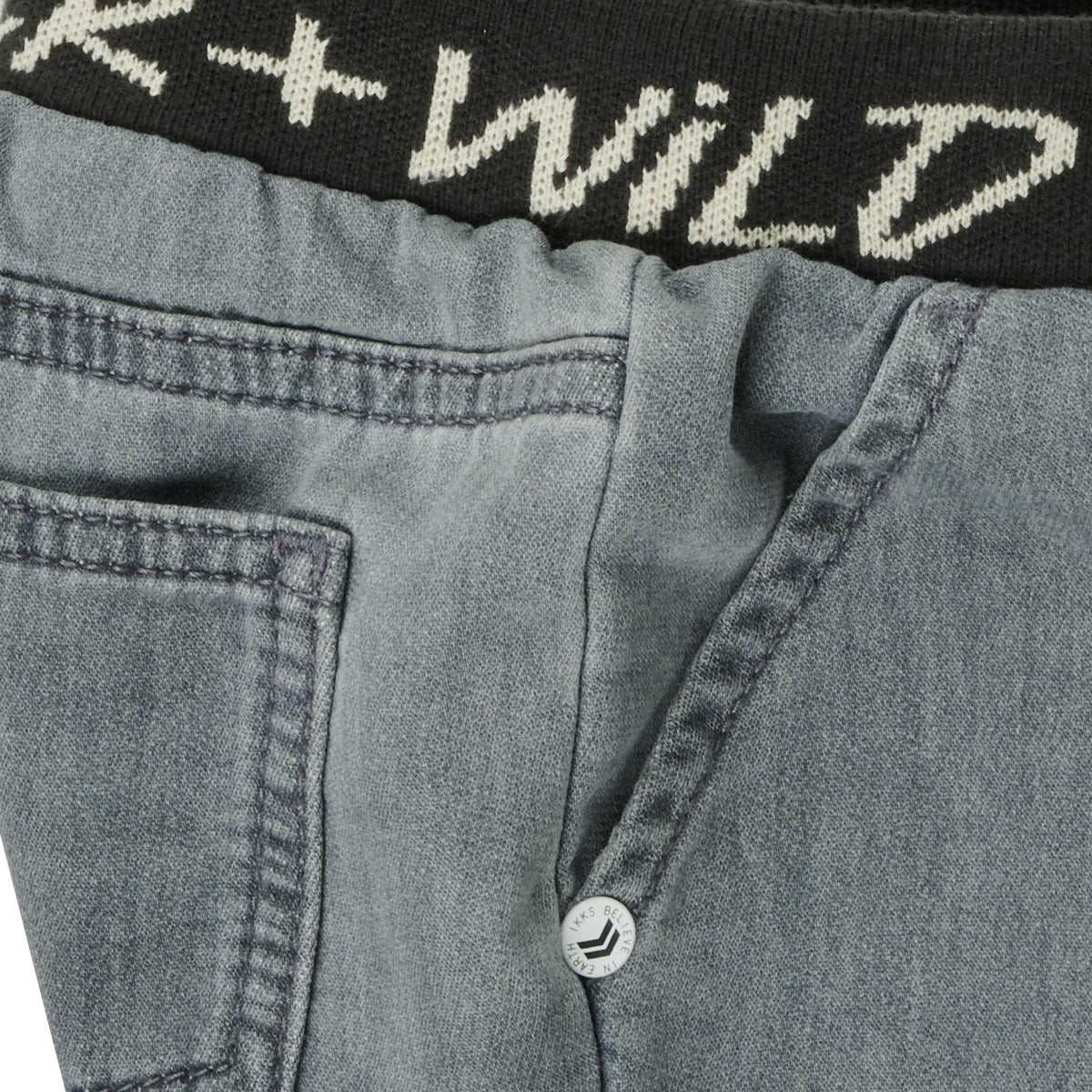 Pantaloni corti ragazzo Ikks ECHODOS Grigio