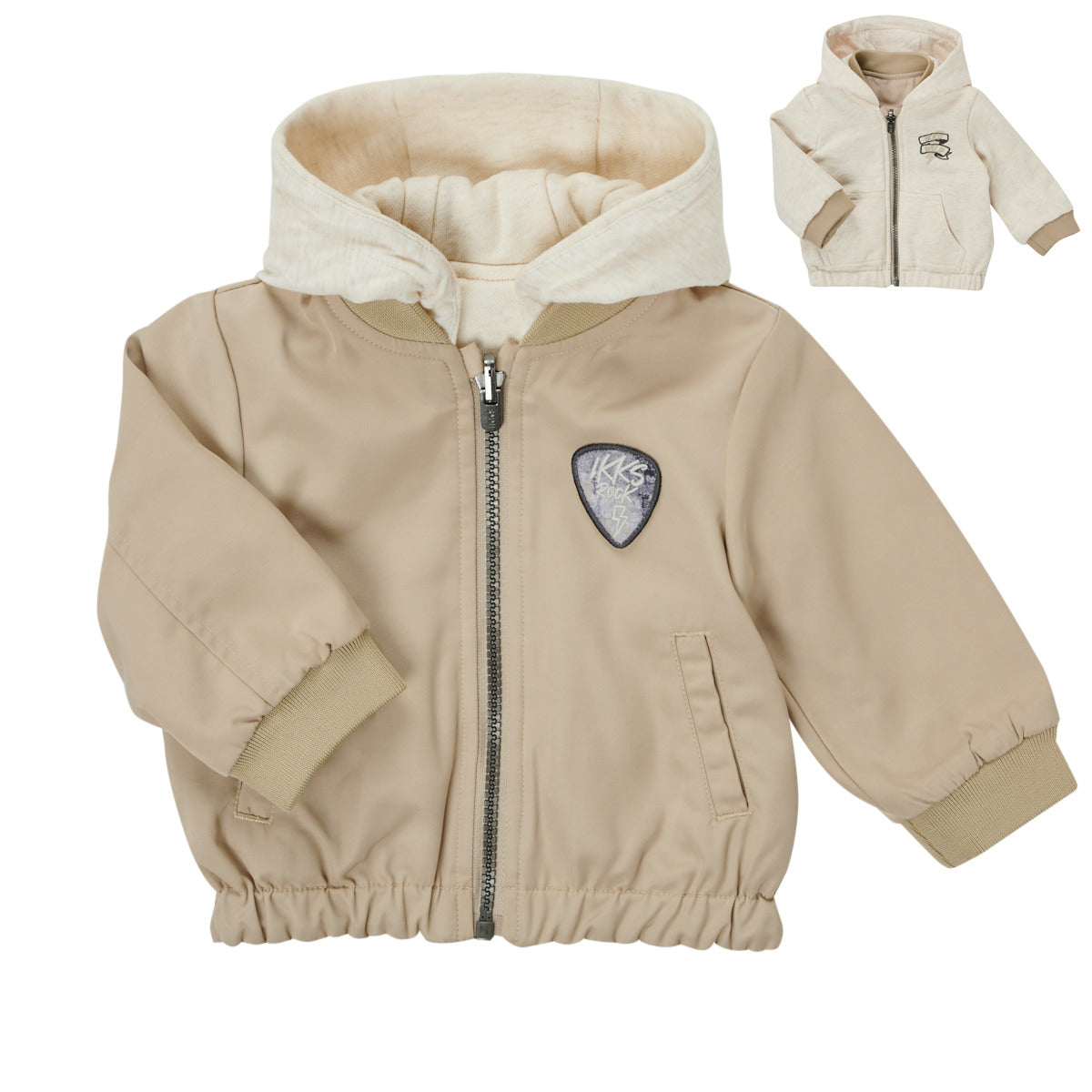 Giubbotto bambino ragazzo Ikks  ECCLANCHO  Beige