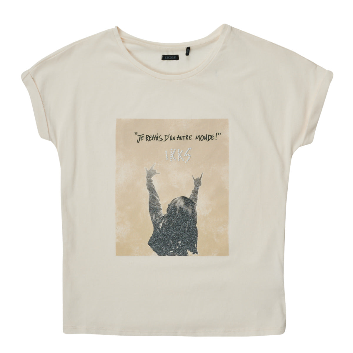 T-shirt ragazza Ikks  ECLISPO  Bianco