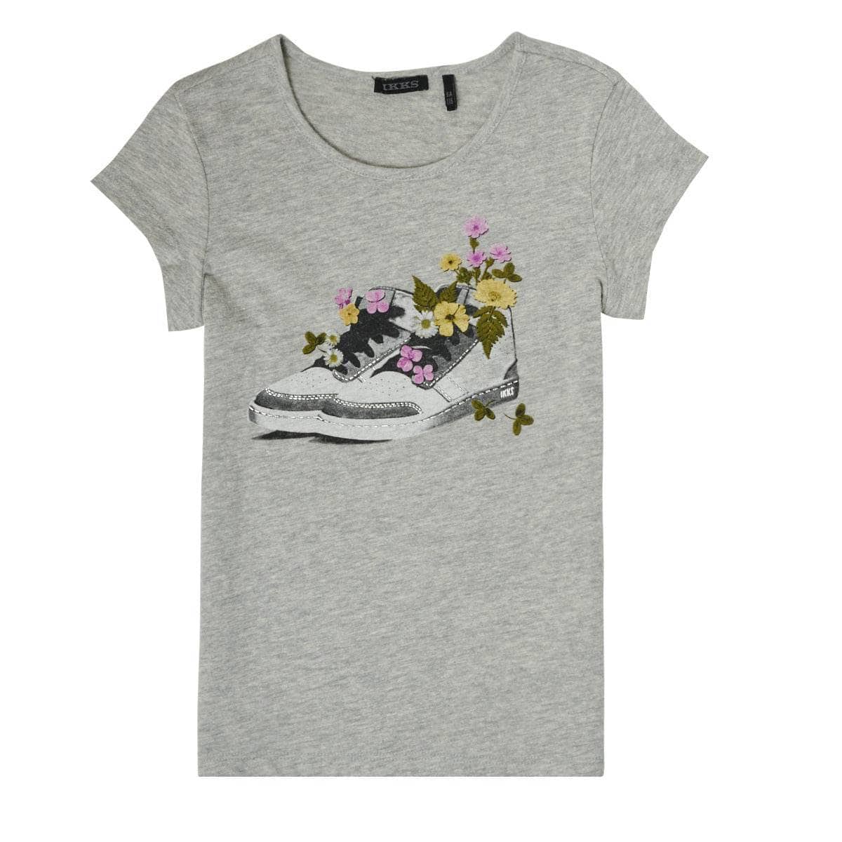 T-shirt ragazza Ikks ECOMUSSE Grigio