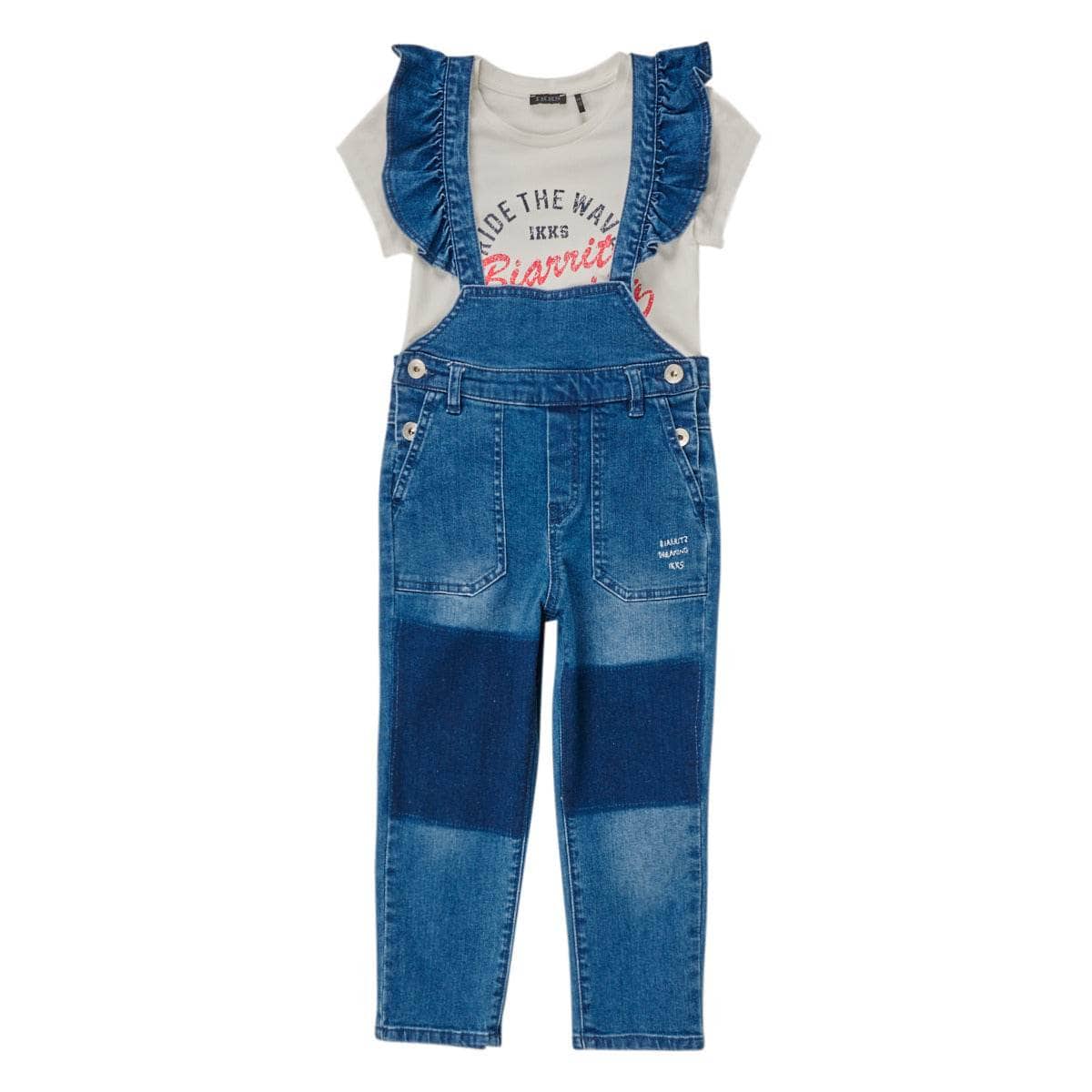 Tute / Jumpsuit ragazza Ikks DAMASSIME Blu