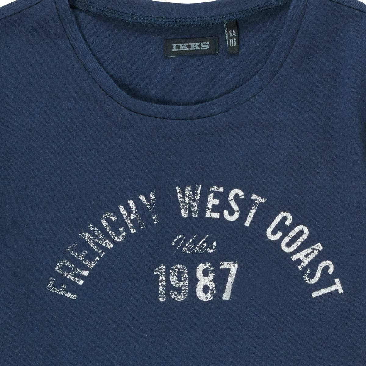 T-shirt ragazza Ikks DROMONE Blu