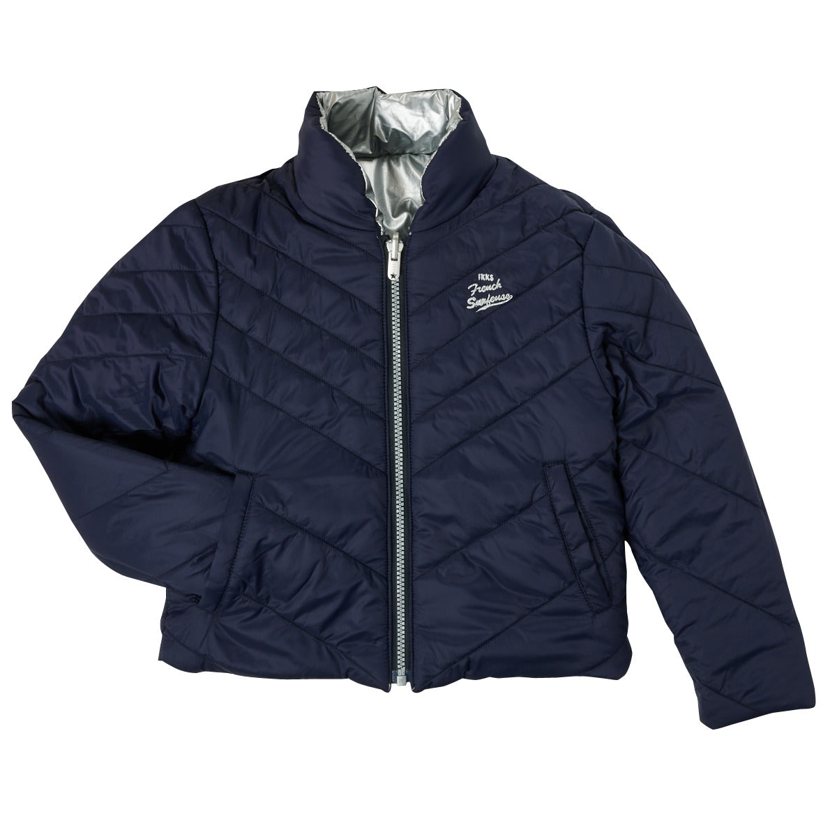 Piumino ragazza Ikks FOTISOREZ Argento