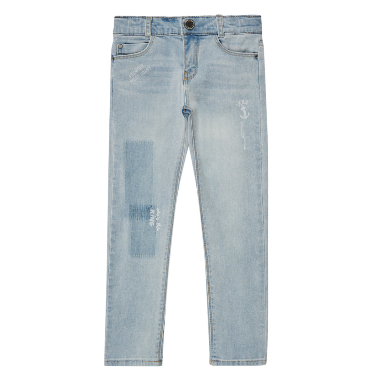 Jeans Slim ragazzo Ikks JIONDI Blu
