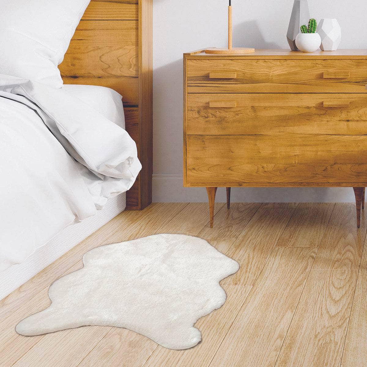 Tappeti The home deco factory MIRGO Bianco