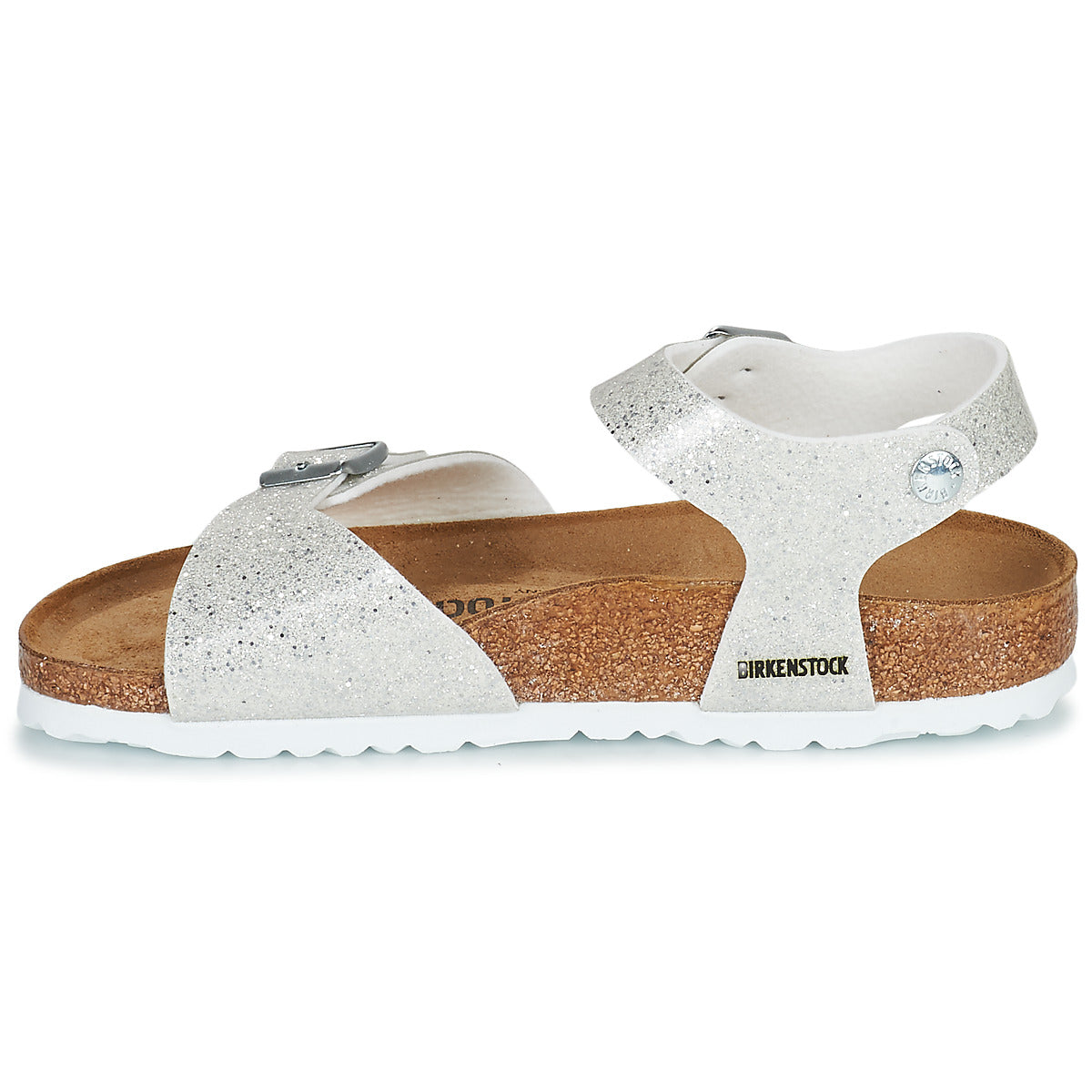 Sandali bambini ragazza BIRKENSTOCK RIO PLAIN Bianco