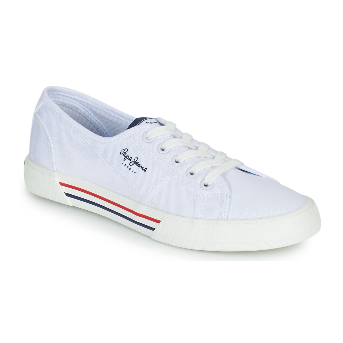 Sneakers basse Donna Pepe jeans BRADY W BASIC Bianco
