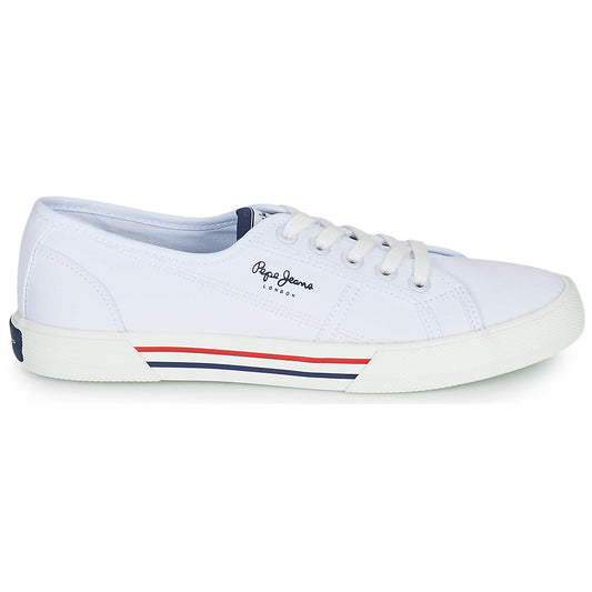 Sneakers basse Donna Pepe jeans BRADY W BASIC Bianco