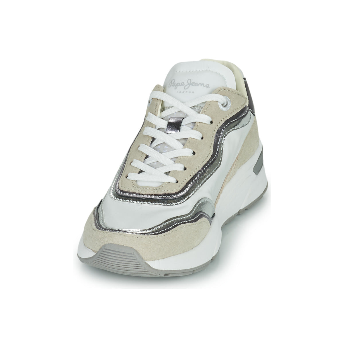 Sneakers basse Donna Pepe jeans ARROW LAYER Bianco