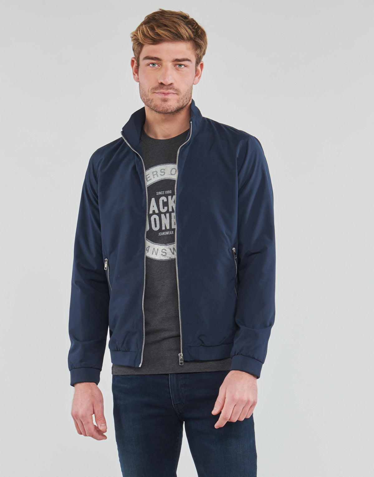 Giubbotto Uomo Jack & Jones  JJERUSH  Blu