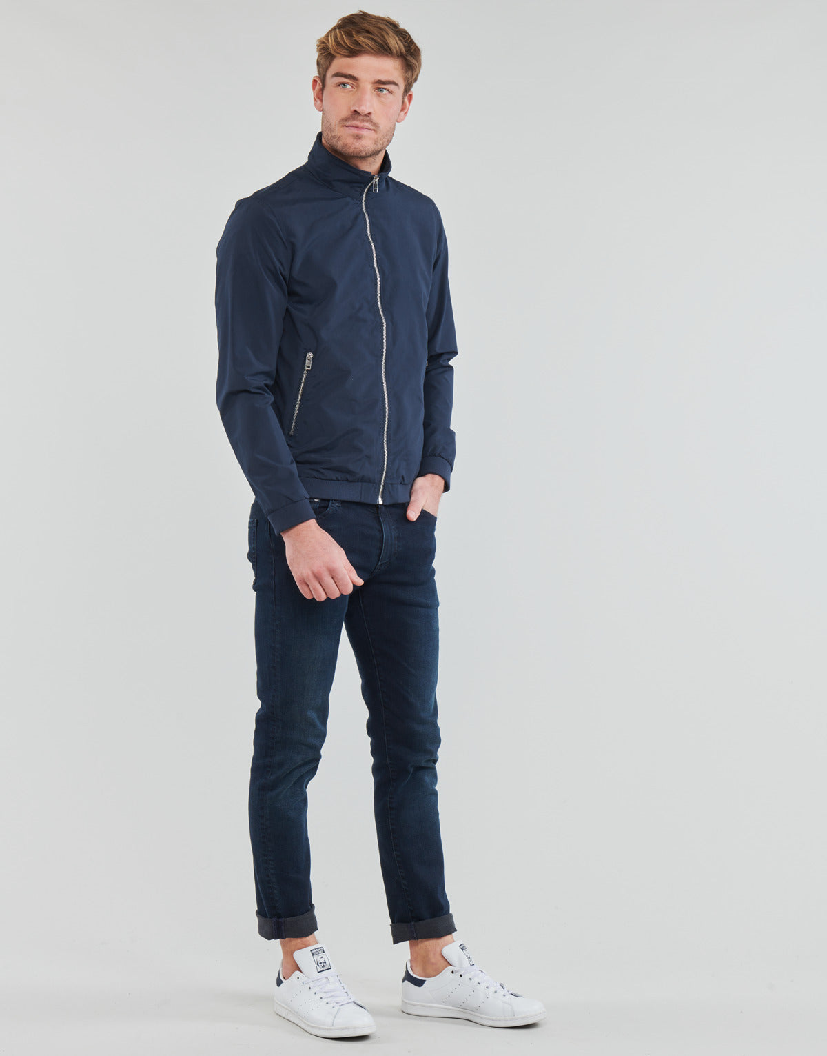 Giubbotto Uomo Jack & Jones  JJERUSH  Blu