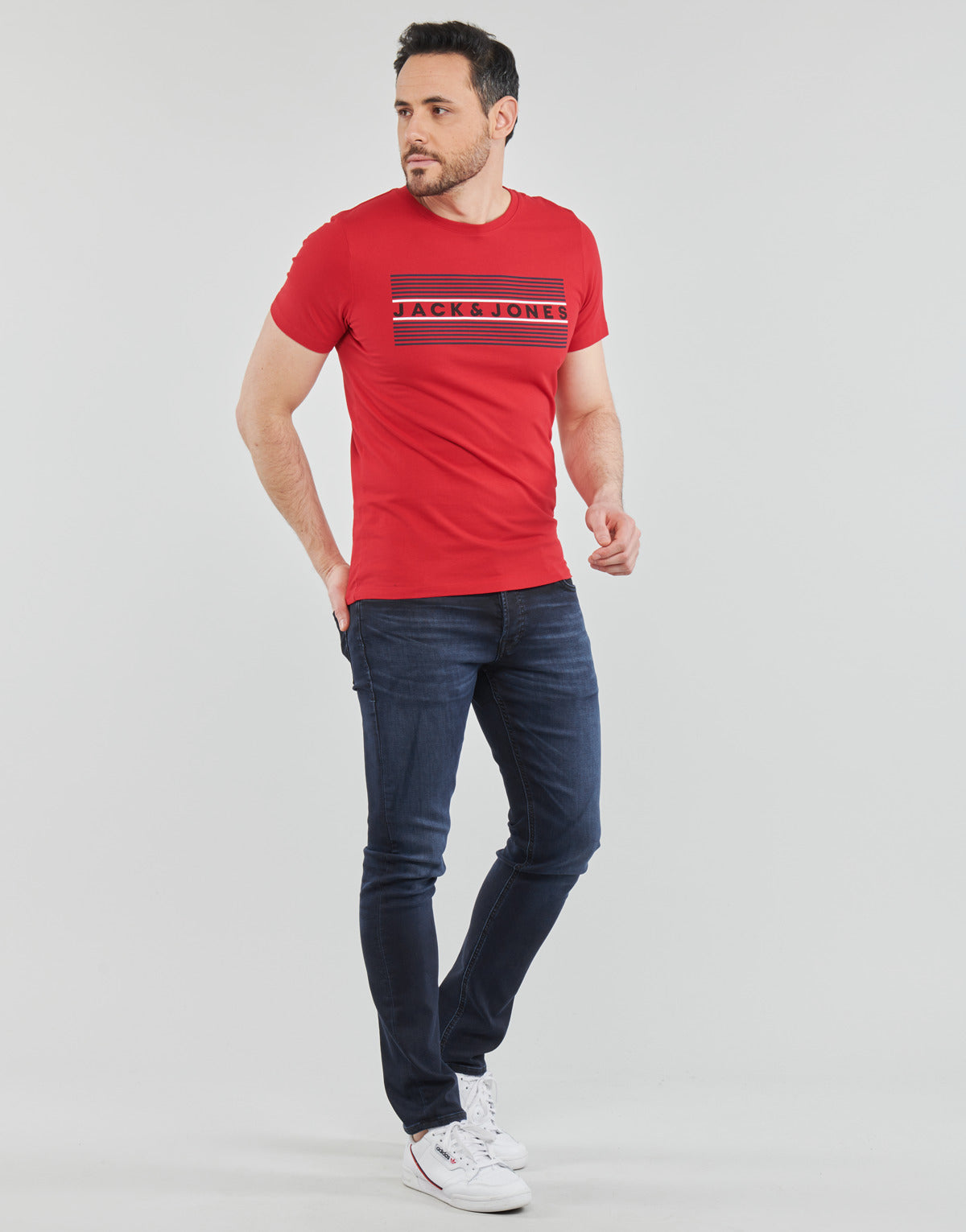 Jeans Slim Uomo Jack & Jones JJIGLENN Blu