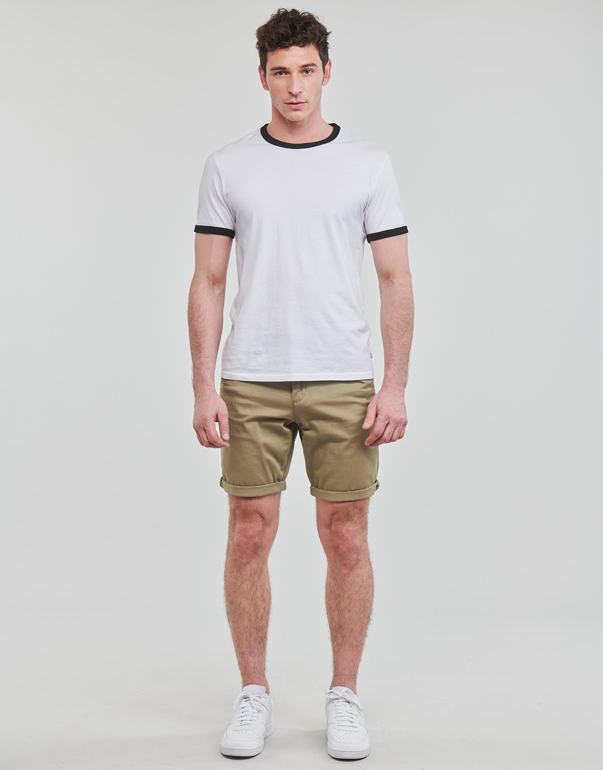 Pantaloni corti Uomo Jack & Jones JPSTBOWIE Beige
