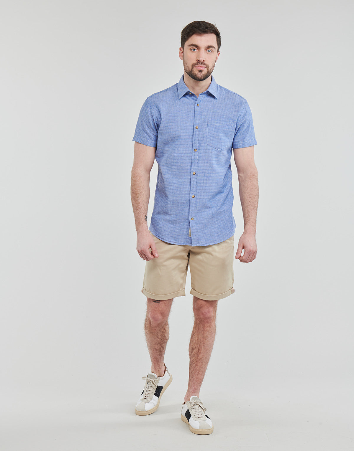 Pantaloni corti Uomo Jack & Jones  JPSTBOWIE  Beige