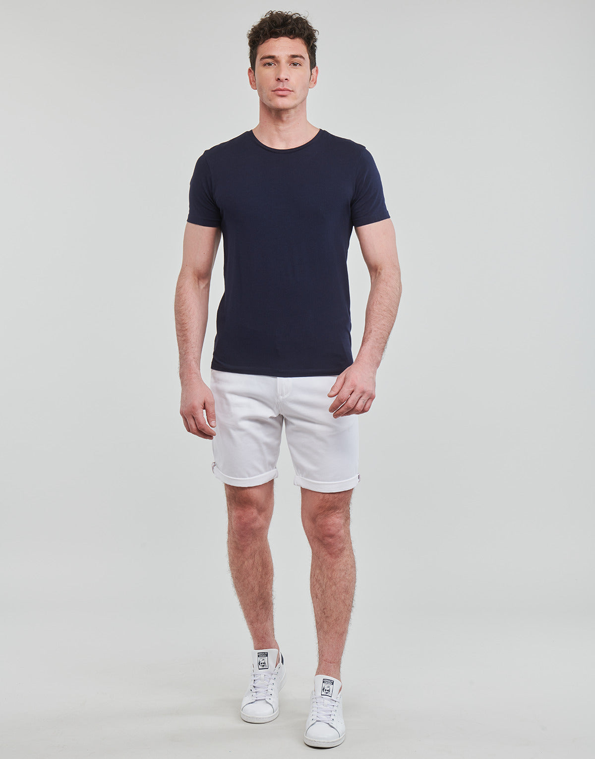 Pantaloni corti Uomo Jack & Jones  JPSTBOWIE  Bianco