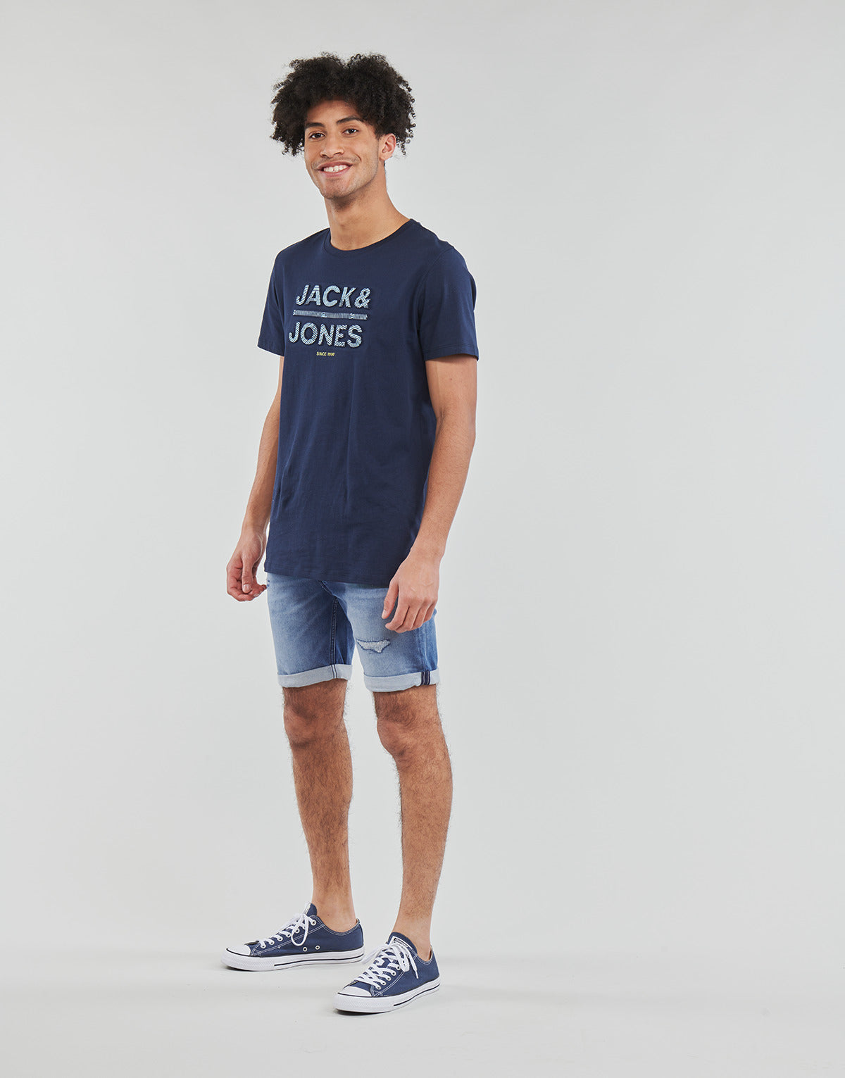 Pantaloni corti Uomo Jack & Jones JJIRICK Blu