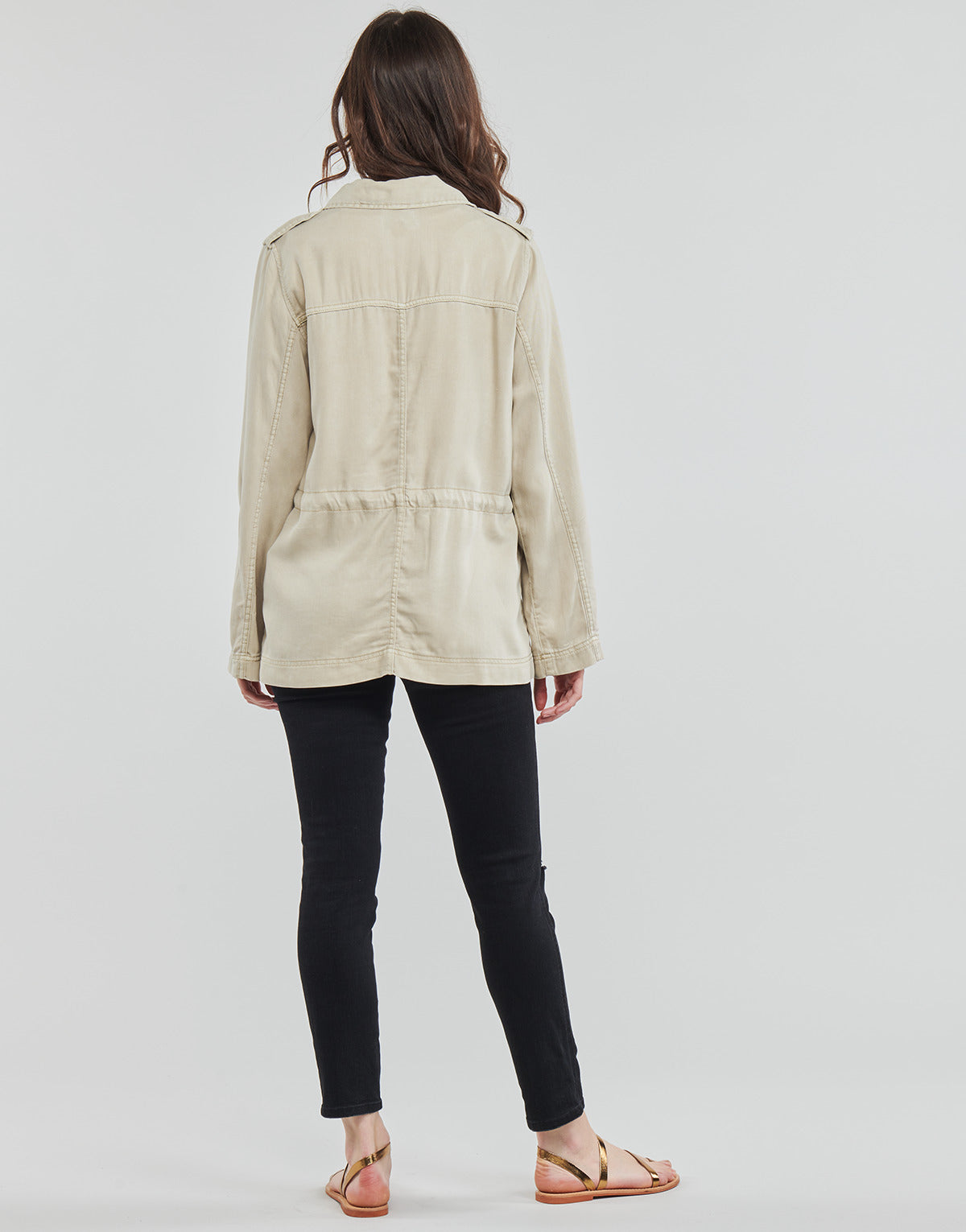 Parka Donna Only ONLKENYA Beige