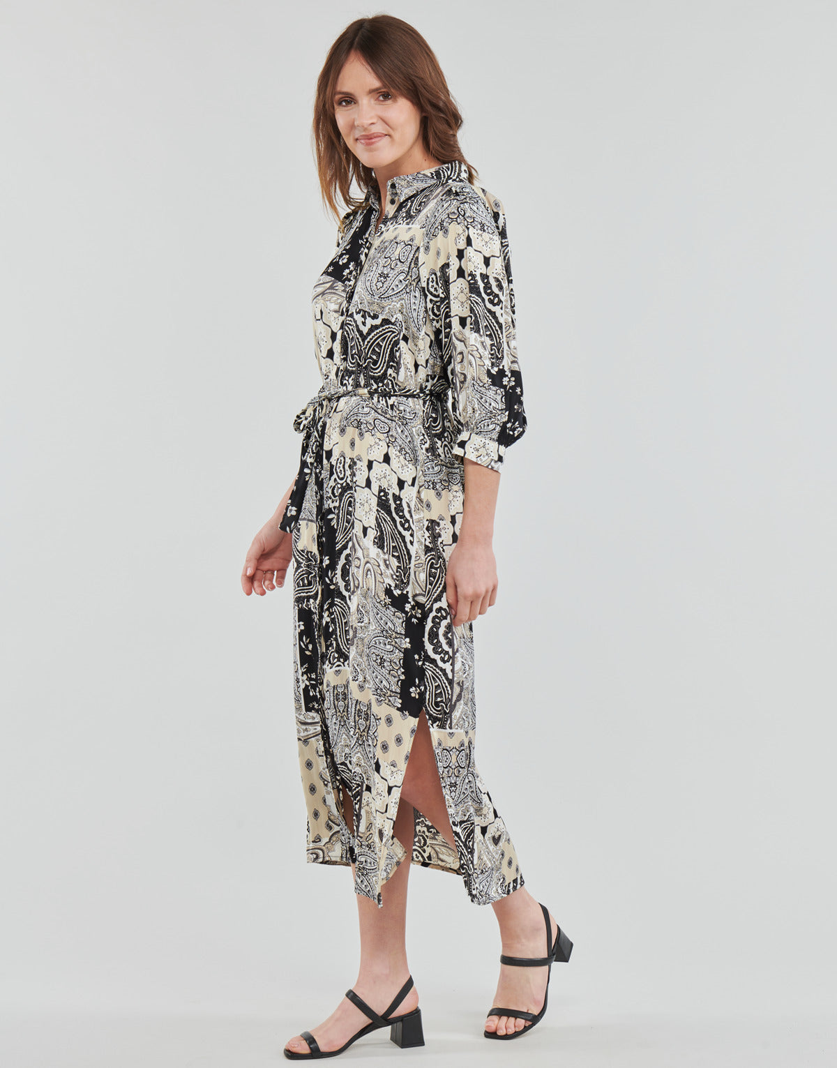 Abito lungo Donna Vero Moda VMGIGI Grigio