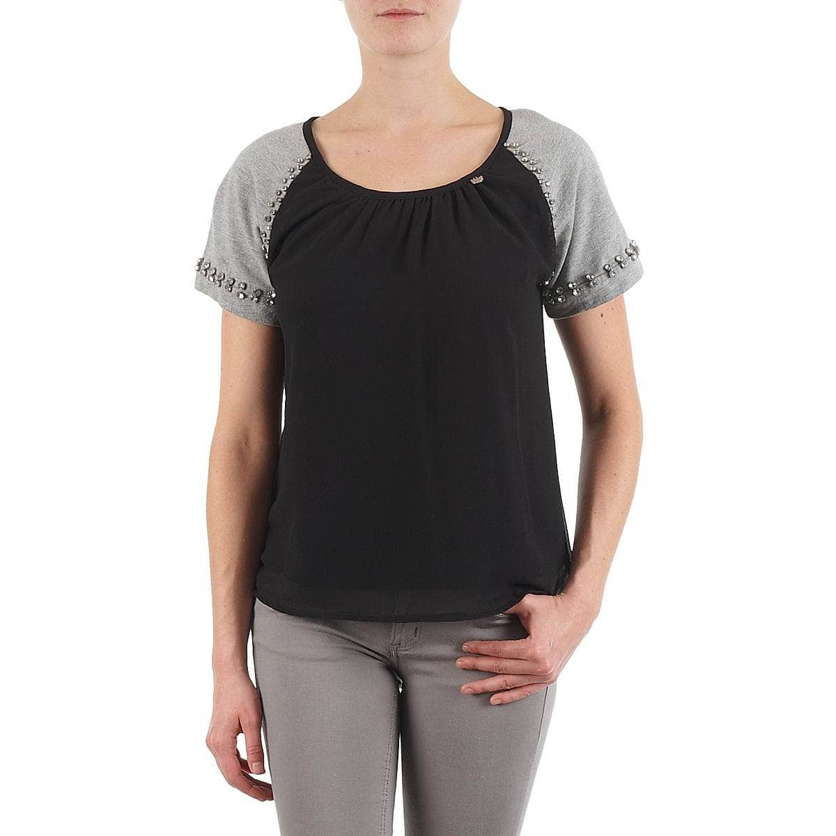 T-shirt Donna Lollipops PADELINE TOP Nero