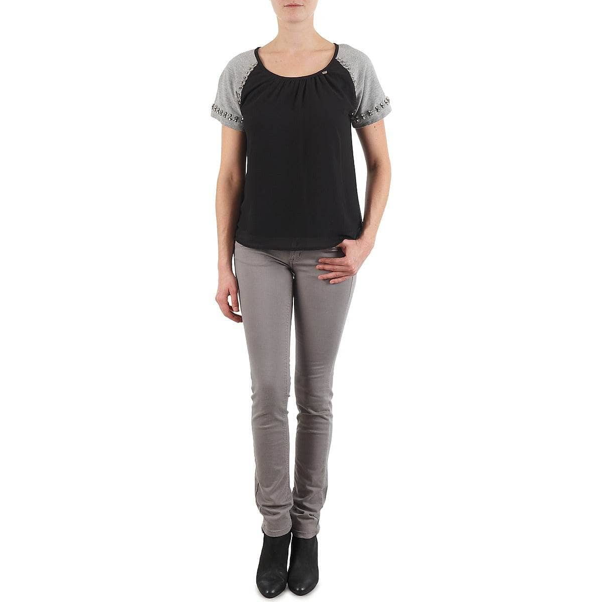 T-shirt Donna Lollipops PADELINE TOP Nero