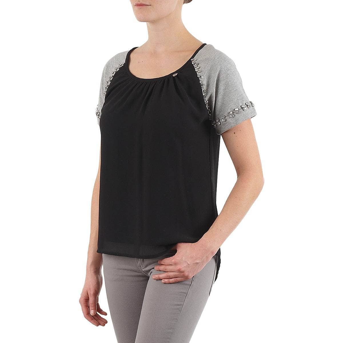 T-shirt Donna Lollipops PADELINE TOP Nero