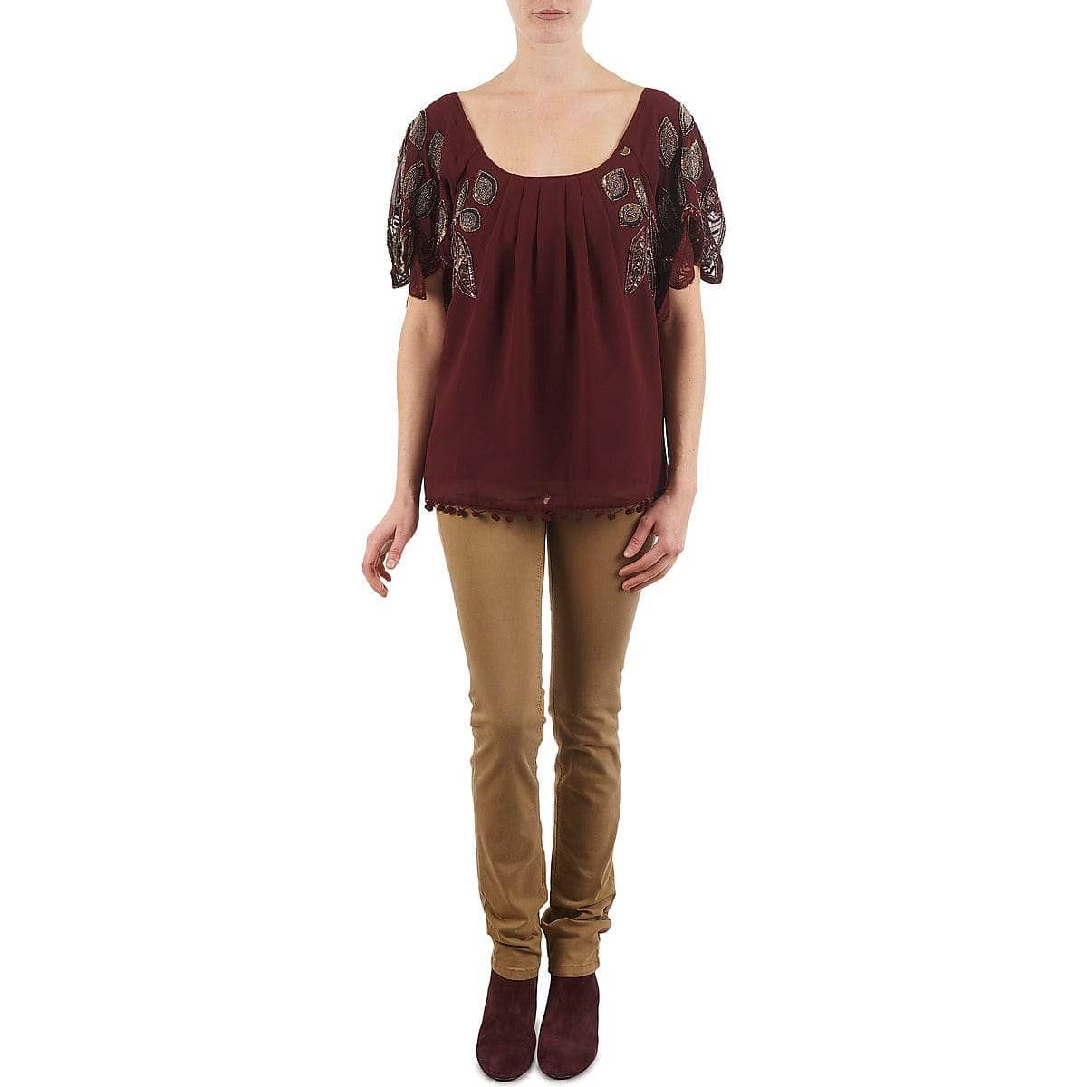T-shirt Donna Lollipops POCAHONTAS TOP Rosso