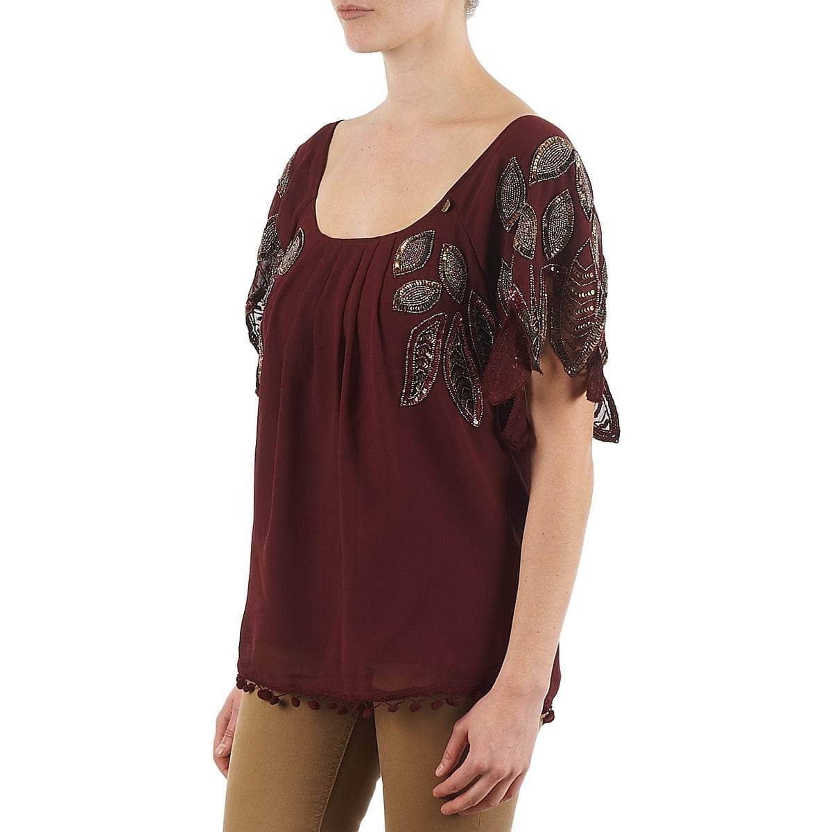 T-shirt Donna Lollipops POCAHONTAS TOP Rosso