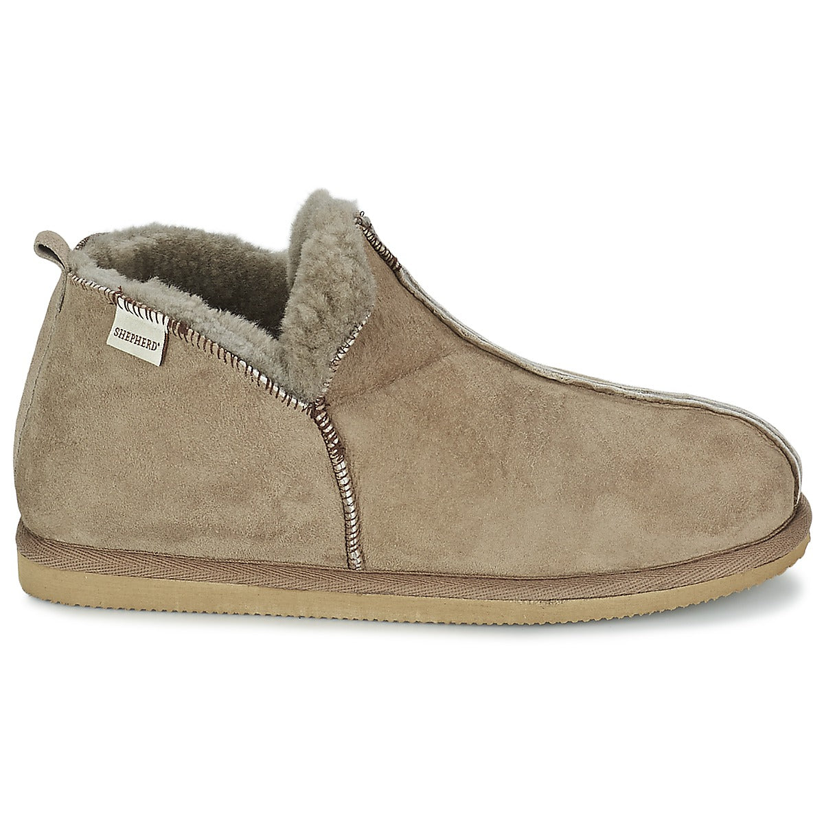 Pantofole Uomo Shepherd ANTON Beige