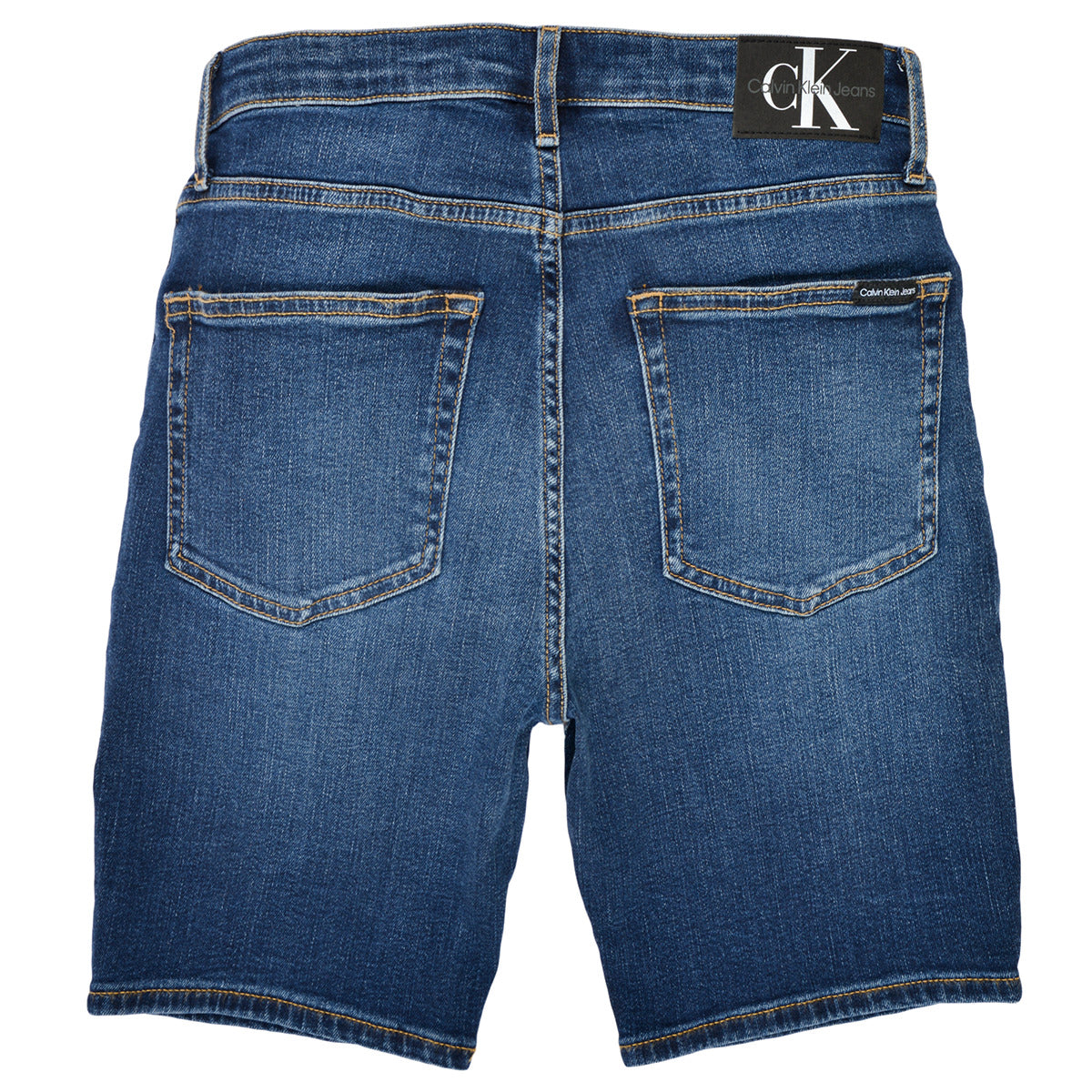 Pantaloni corti ragazzo Calvin Klein Jeans  REGULAR SHORT ESS BLUE  Blu