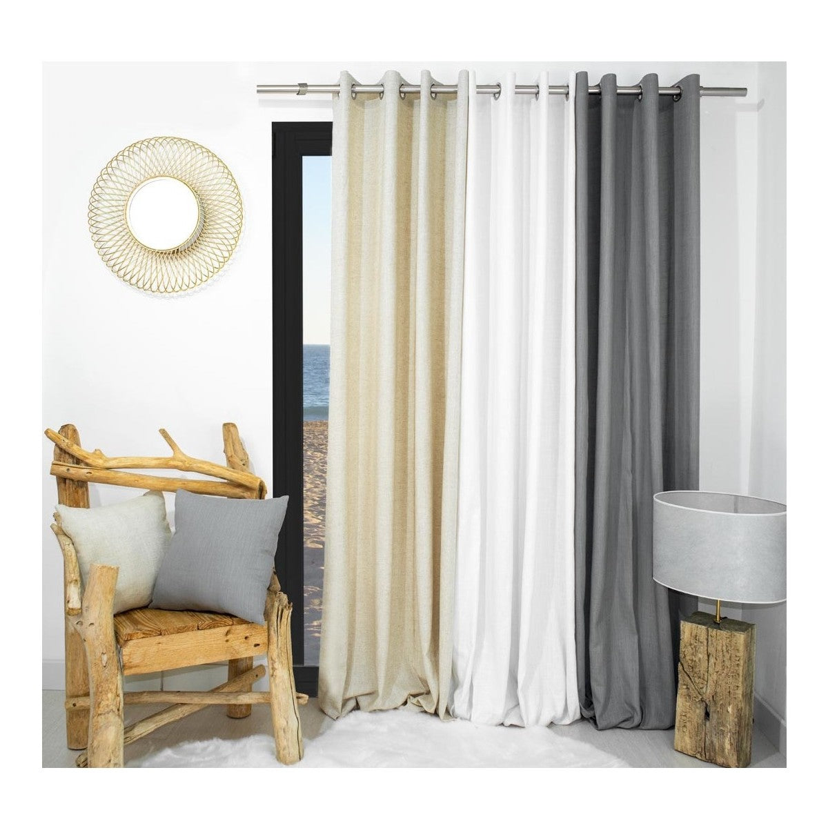 Tende Soleil D’Ocre LINEN Bianco