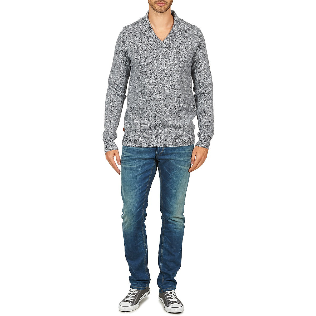 Maglione Uomo Kulte PULL CHARLES 101823 BLEU Blu