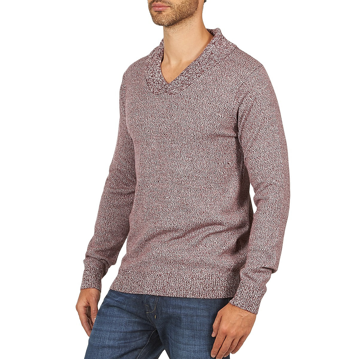 Maglione Uomo Kulte PULL CHARLES 101823 ROUGE Rosso