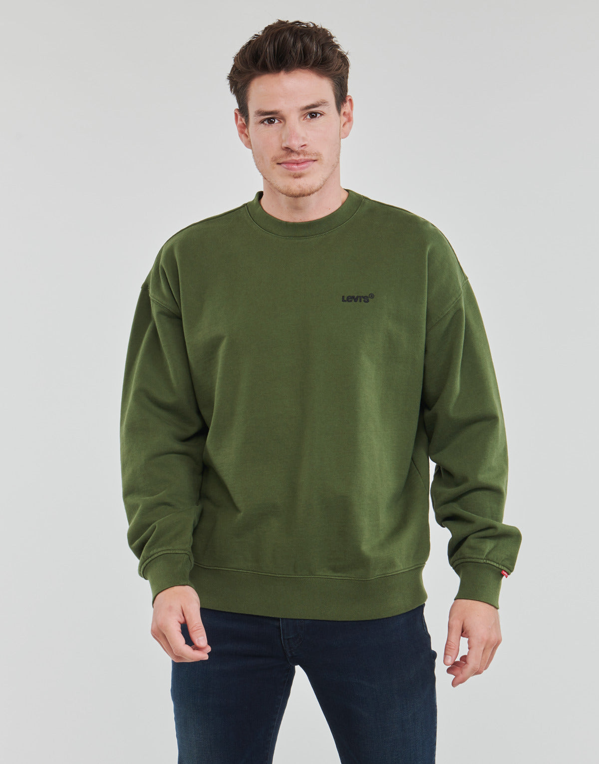 Felpa Uomo Levis  MT-FLEECE  Verde