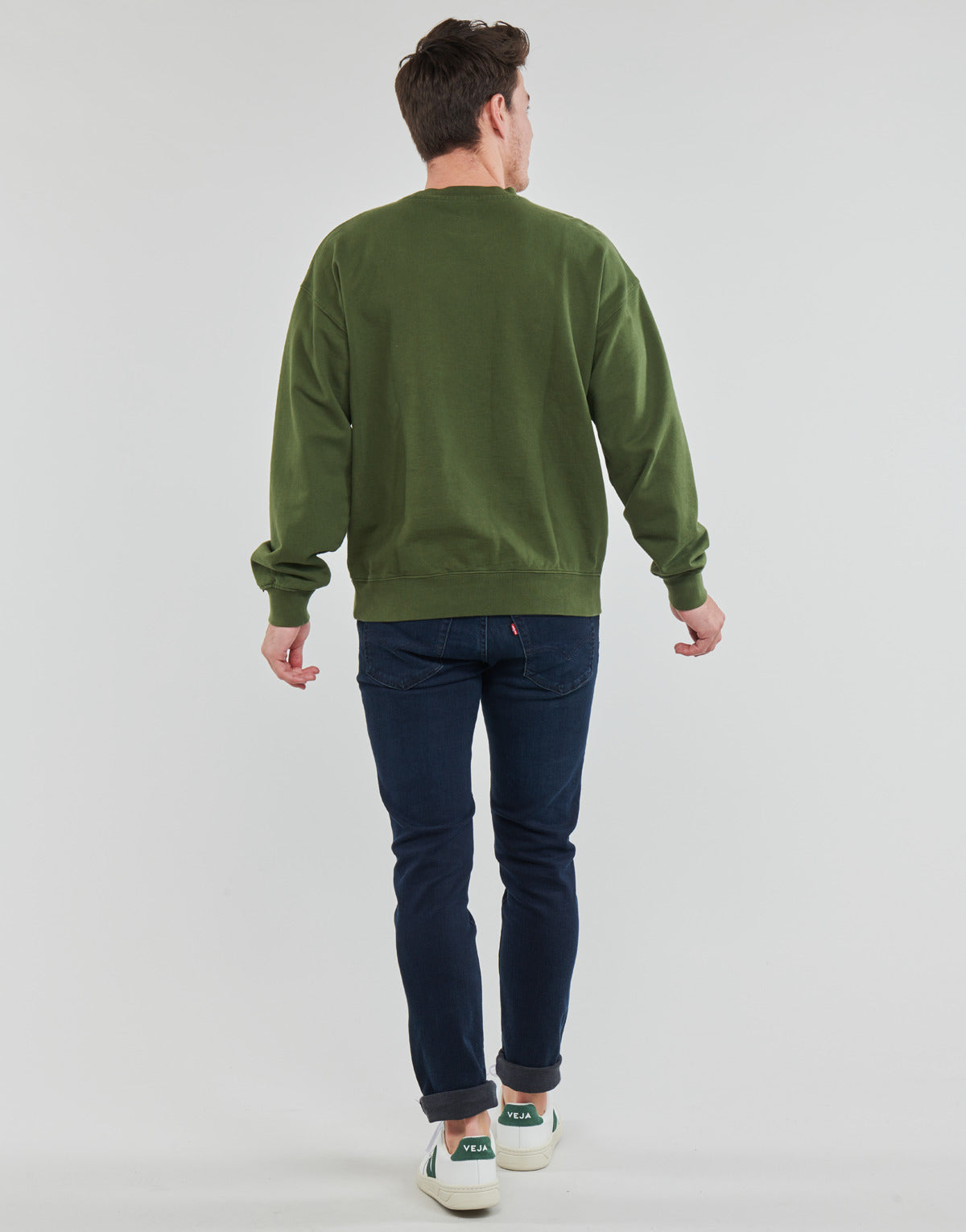 Felpa Uomo Levis  MT-FLEECE  Verde