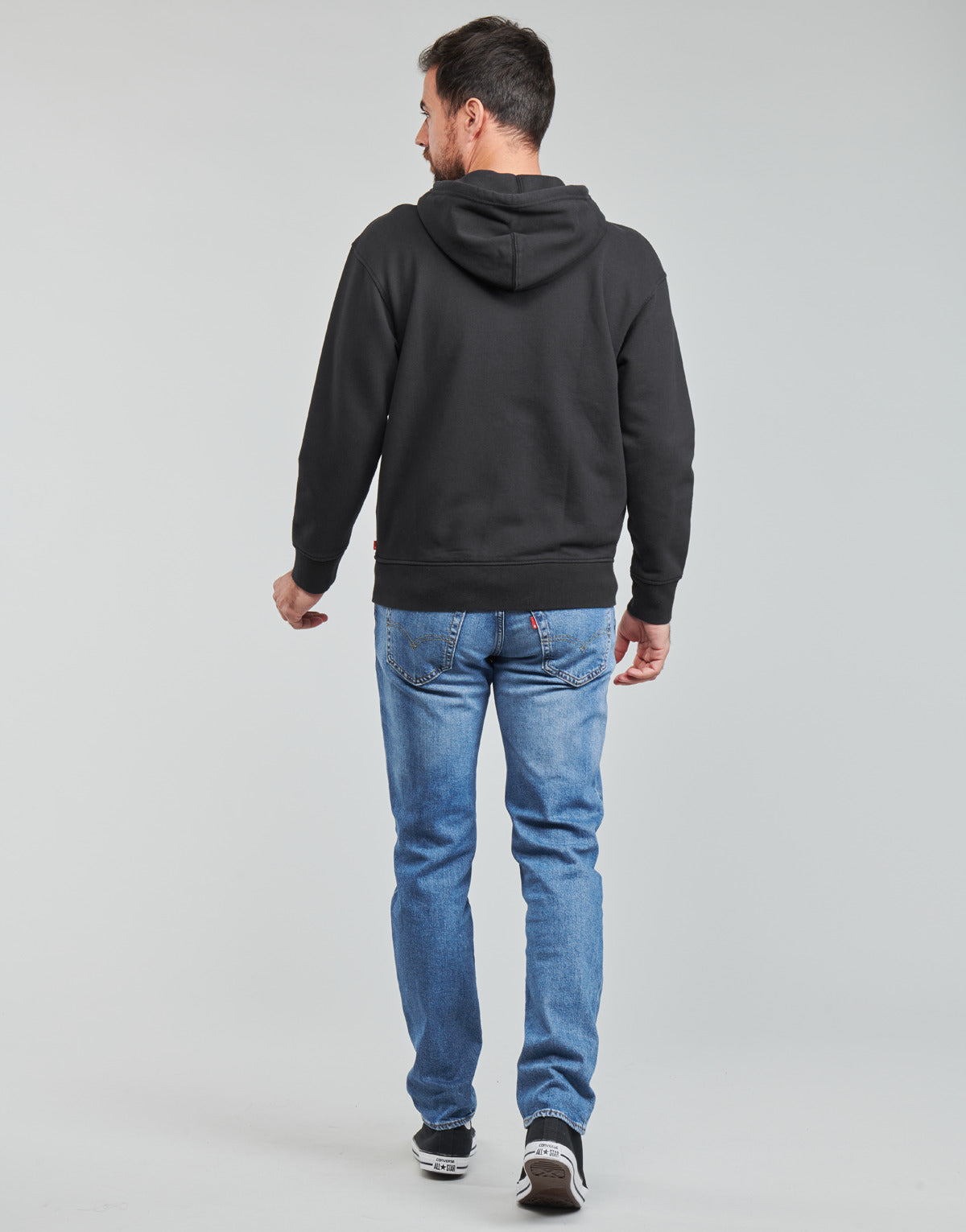 Felpa Uomo Levis  MT-FLEECE  Nero