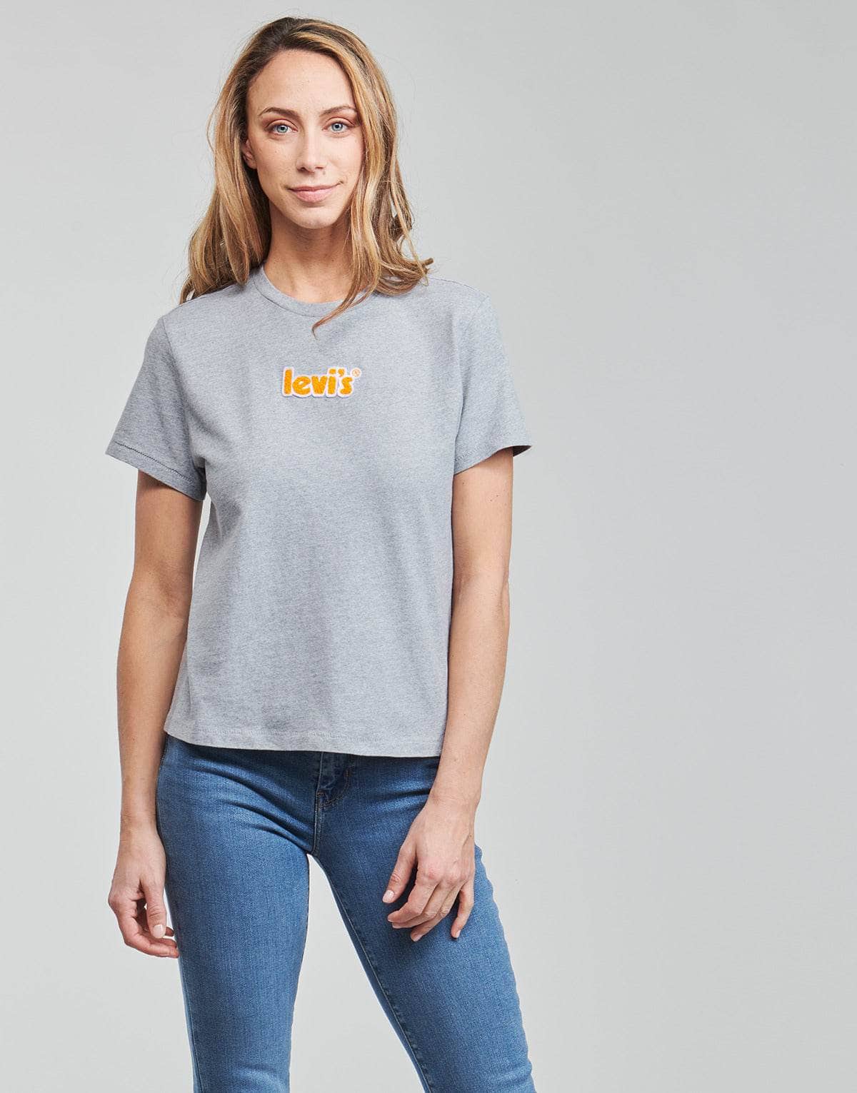 T-shirt Donna Levis WT-GRAPHIC TEES Grigio