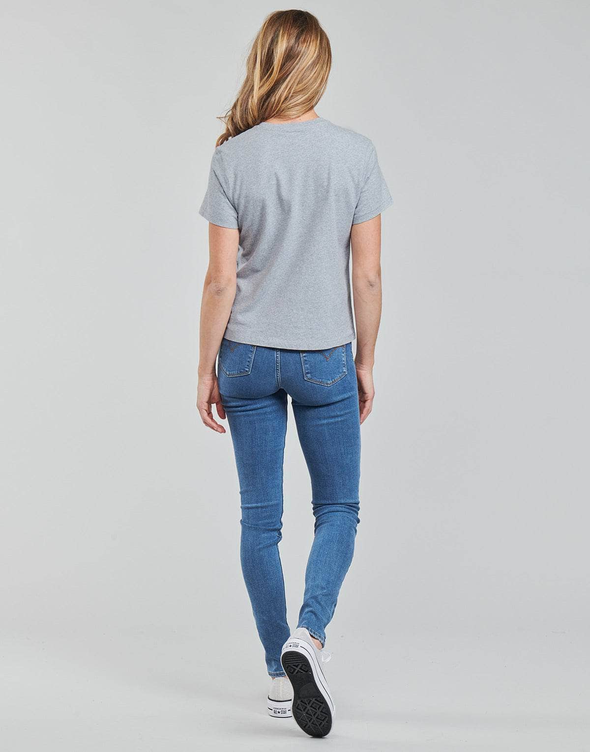 T-shirt Donna Levis WT-GRAPHIC TEES Grigio